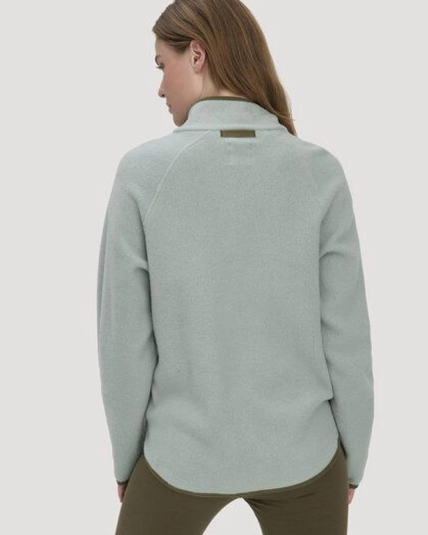 hessnatur Fleece Jacke Relaxed ACTIVE LIGHT aus Bio-Baumwolle – Ansicht 2