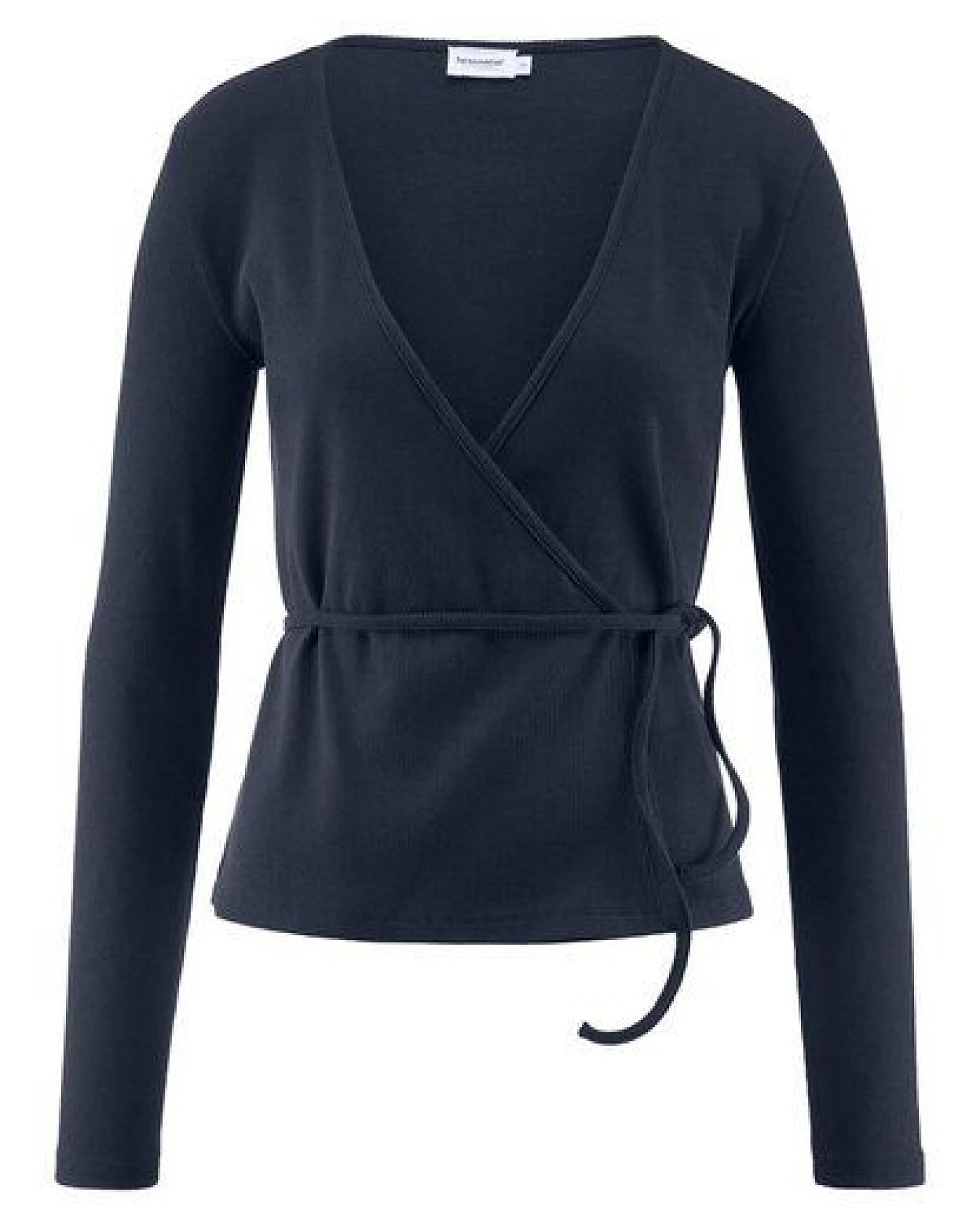 hessnatur Rib Longsleeve Slim aus Bio-Baumwolle – Ansicht 3