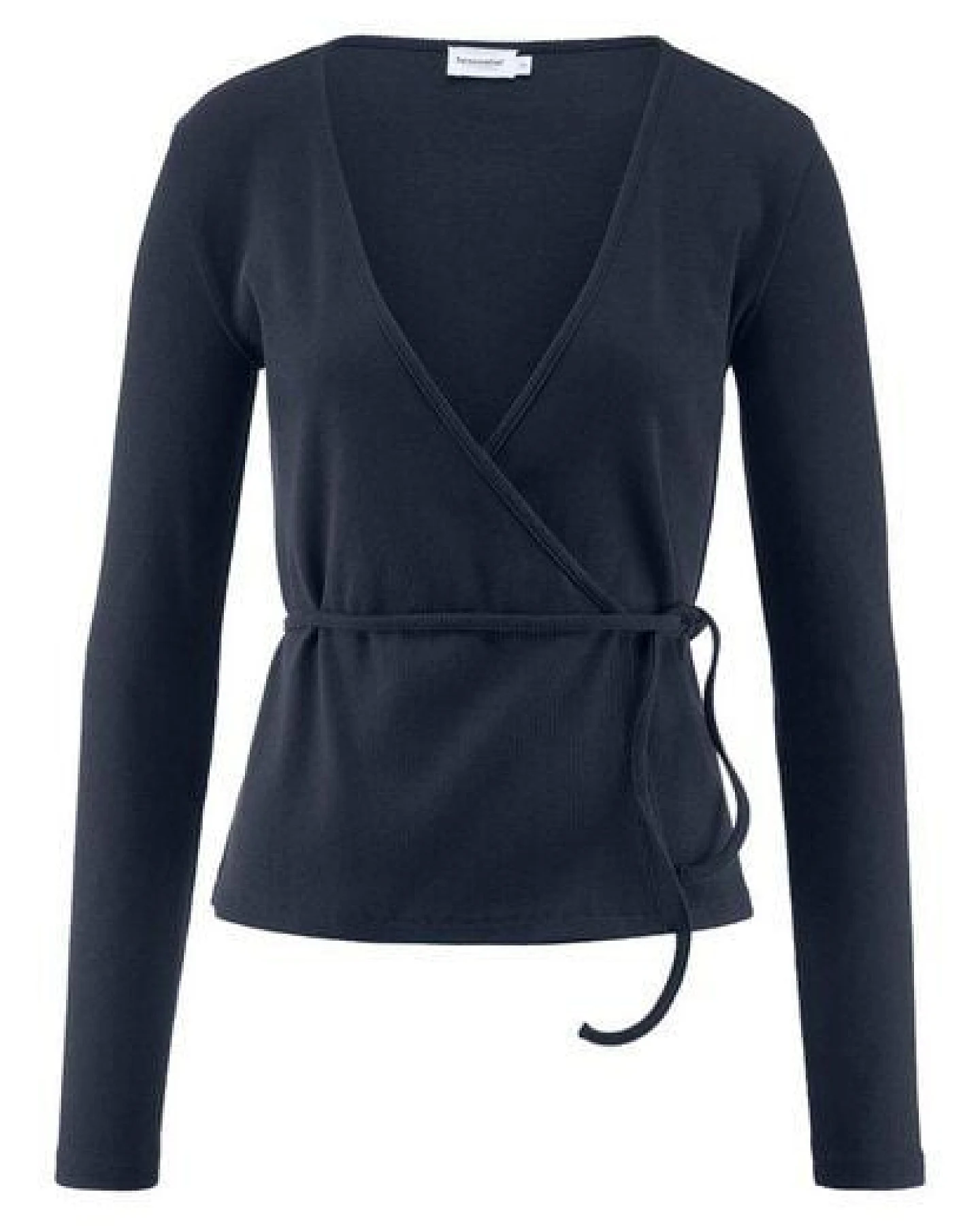 hessnatur Rib Longsleeve Slim aus Bio-Baumwolle – Ansicht 3