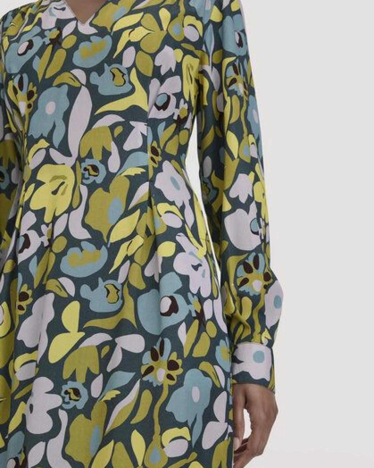 hessnatur Kleid Knöchellang Regular aus LENZING ECOVERO Satin – Ansicht 2