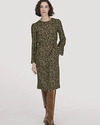 Produktseite: hessnatur Kleid Kniebedeckend Regular aus LENZING ECOVERO Satin