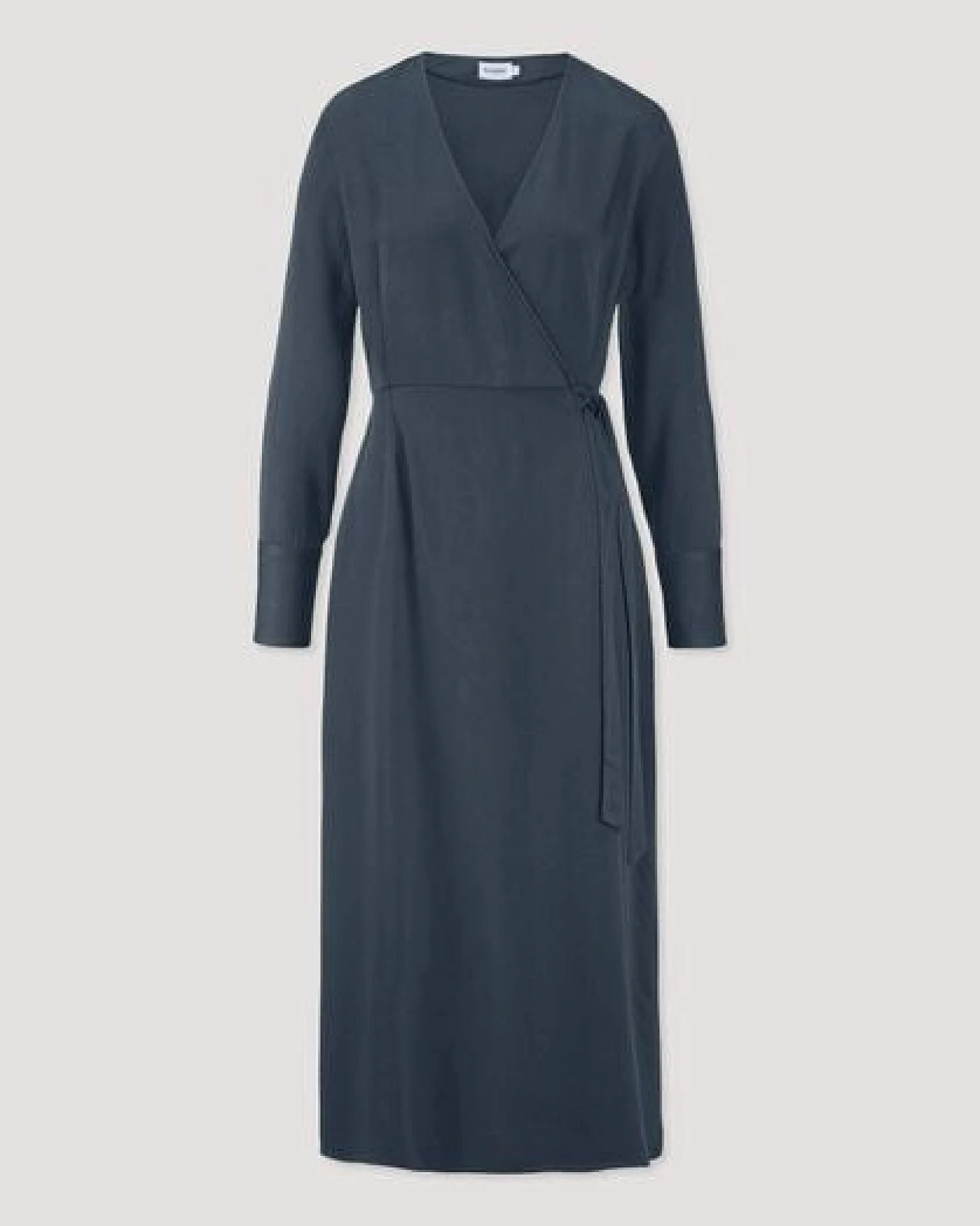 hessnatur Wickelkleid Knöchellang Regular aus reiner LENZING ECOVERO Viskose – Ansicht 4