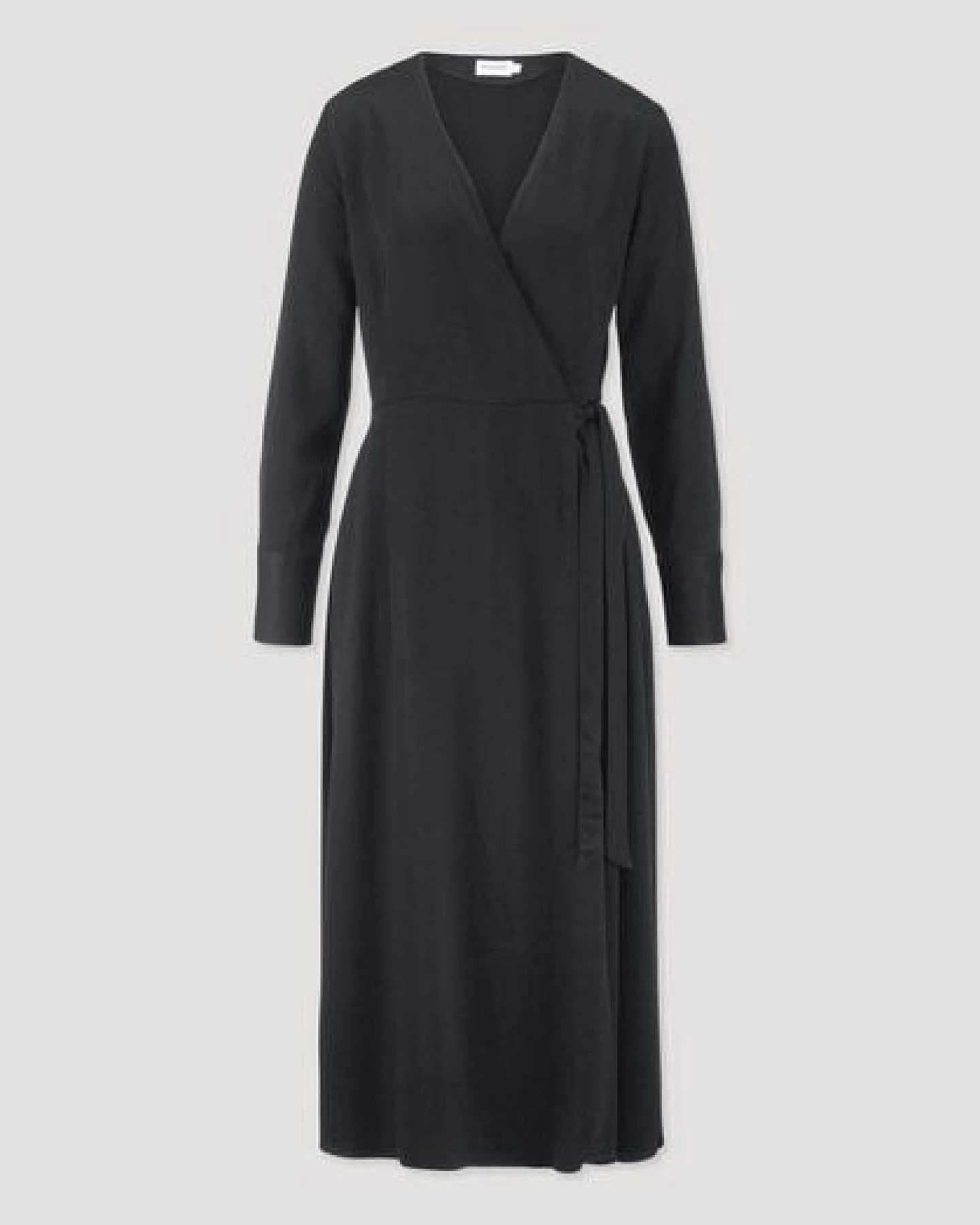 hessnatur Wickelkleid Knöchellang Regular aus reiner LENZING ECOVERO Viskose – Ansicht 4