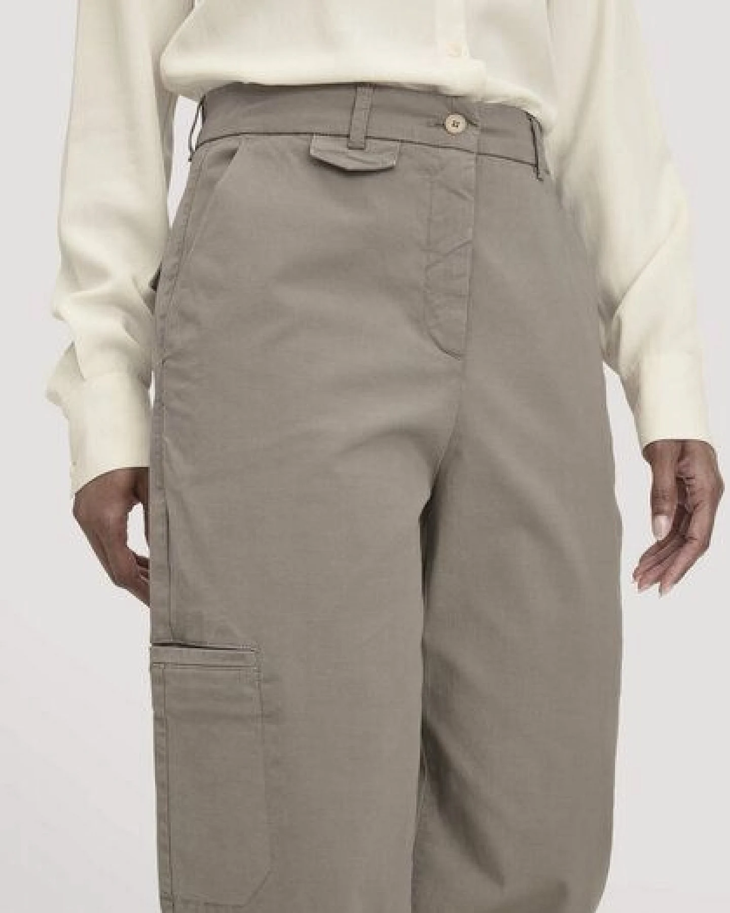 hessnatur Hose Soft Utilty Cargo Relaxed aus Bio-Baumwolle – Ansicht 2