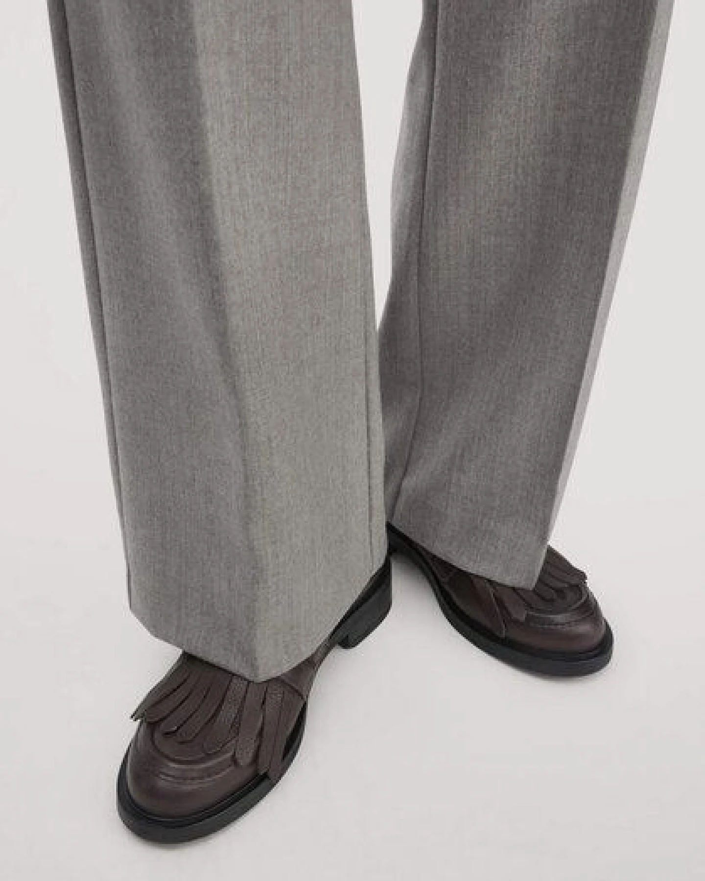 hessnatur Wollhose Straight Leg Relaxed aus reiner Bio-Schurwolle – Ansicht 2