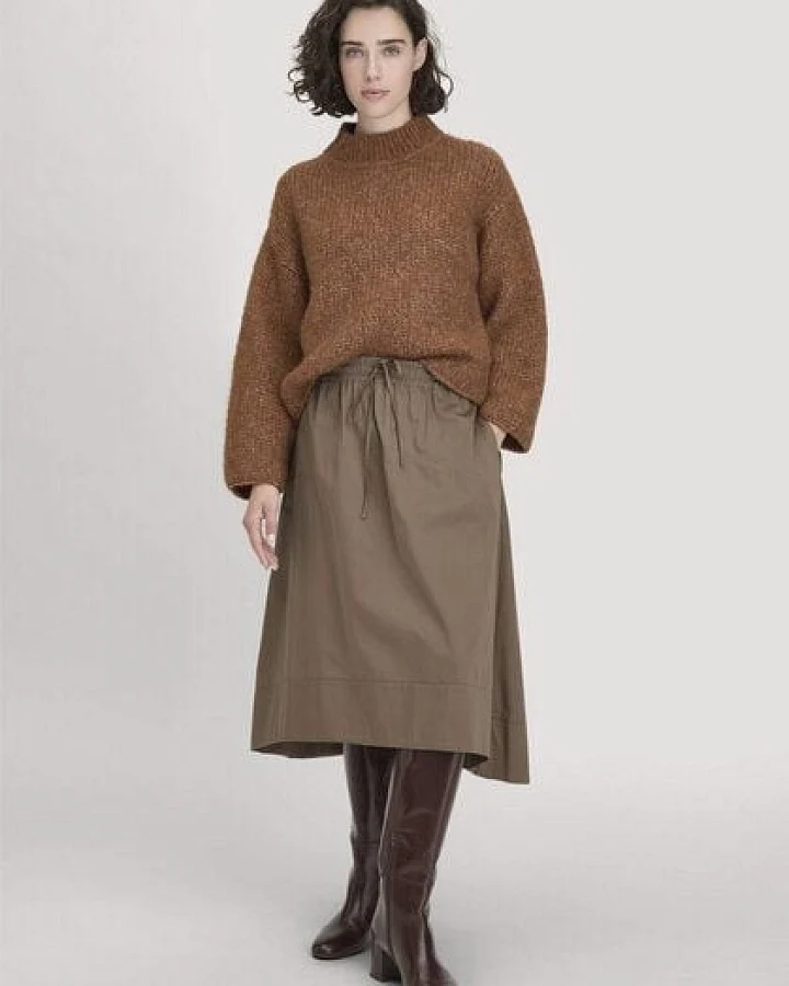 hessnatur Rock Midi Relaxed aus reiner Bio-Baumwolle