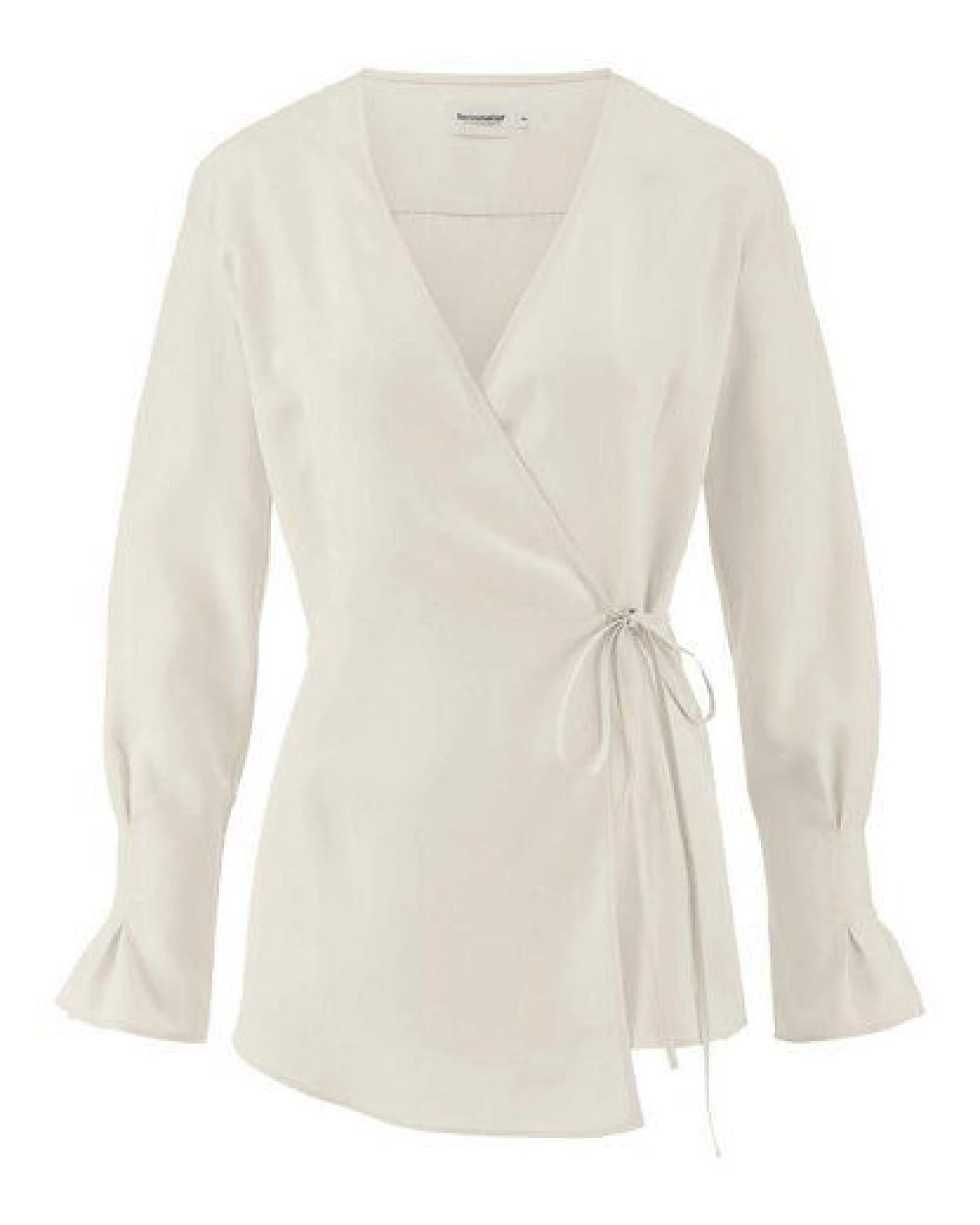 hessnatur Wickelbluse Regular aus reinem TENCEL Lyocell – Ansicht 3