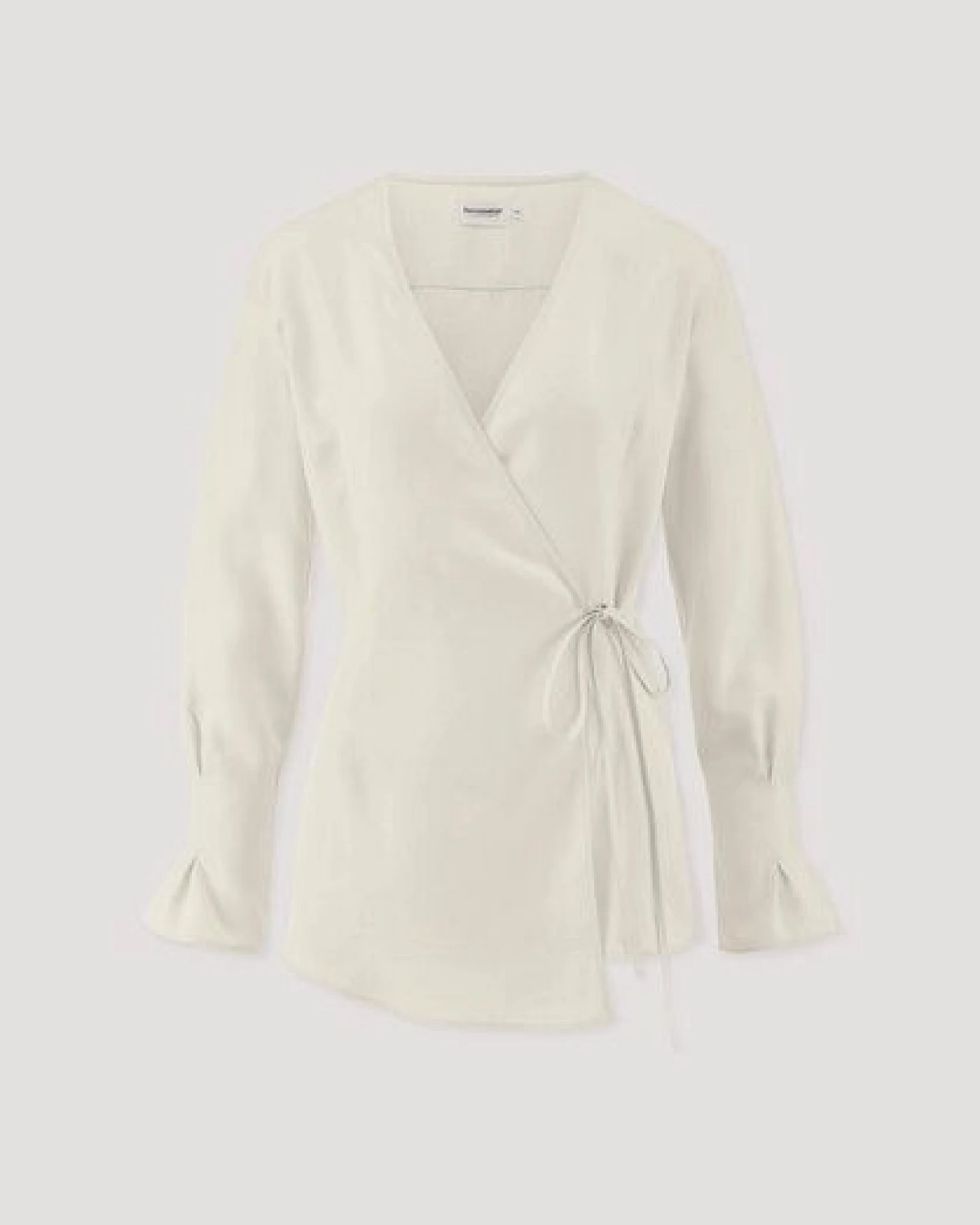 hessnatur Wickelbluse Regular aus reinem TENCEL Lyocell – Ansicht 4