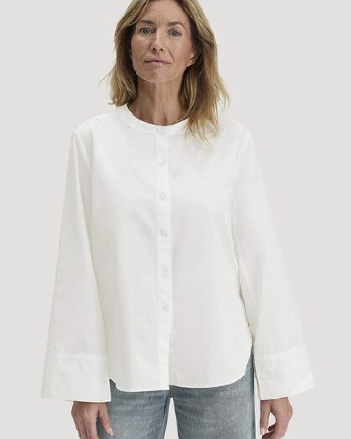 hessnatur Bluse Relaxed aus reiner Bio-Baumwolle
