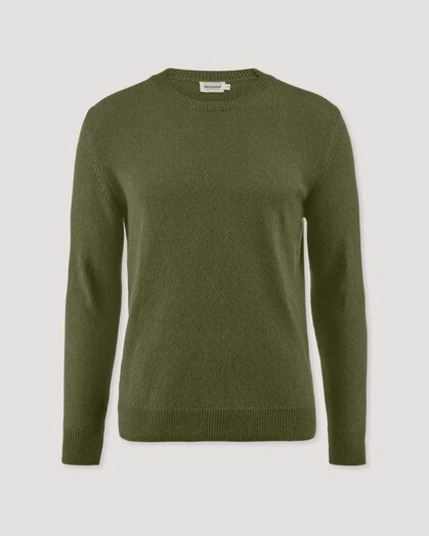 hessnatur Strick Pullover Regular aus Bio-Merinowolle mit Bio-Baumwolle – Ansicht 4