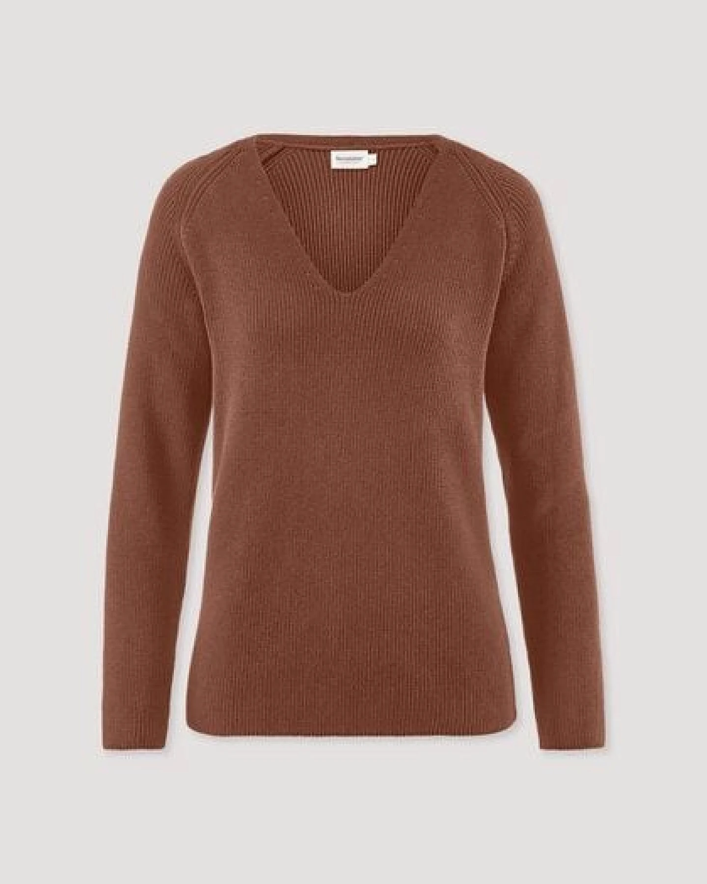 hessnatur Strick Pullover Regular aus reiner Bio-Baumwolle – Ansicht 4