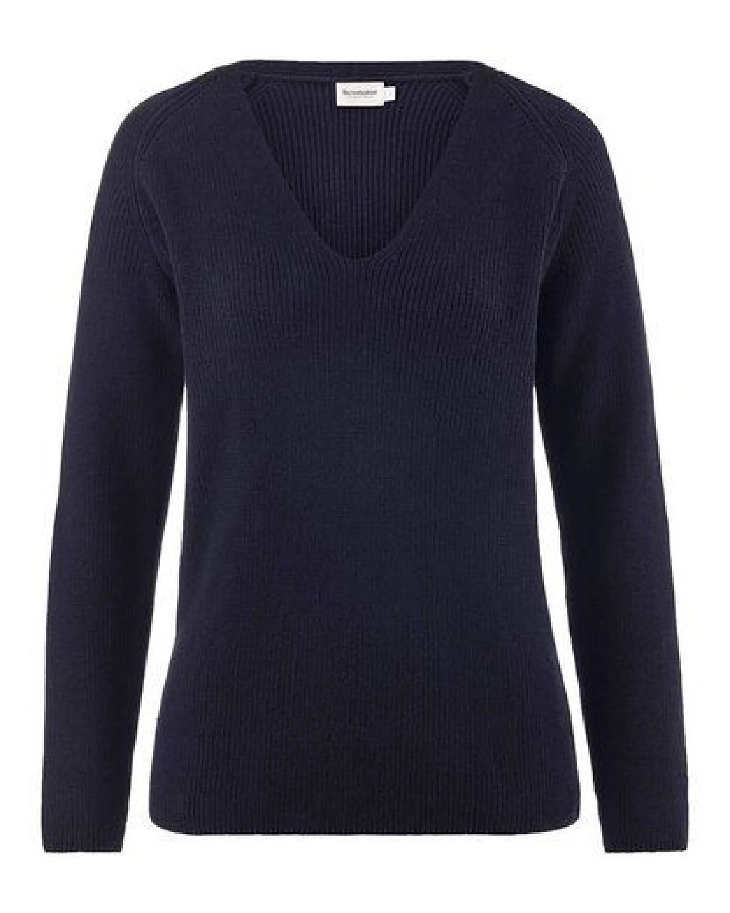 hessnatur Strick Pullover Regular aus reiner Bio-Baumwolle – Ansicht 3