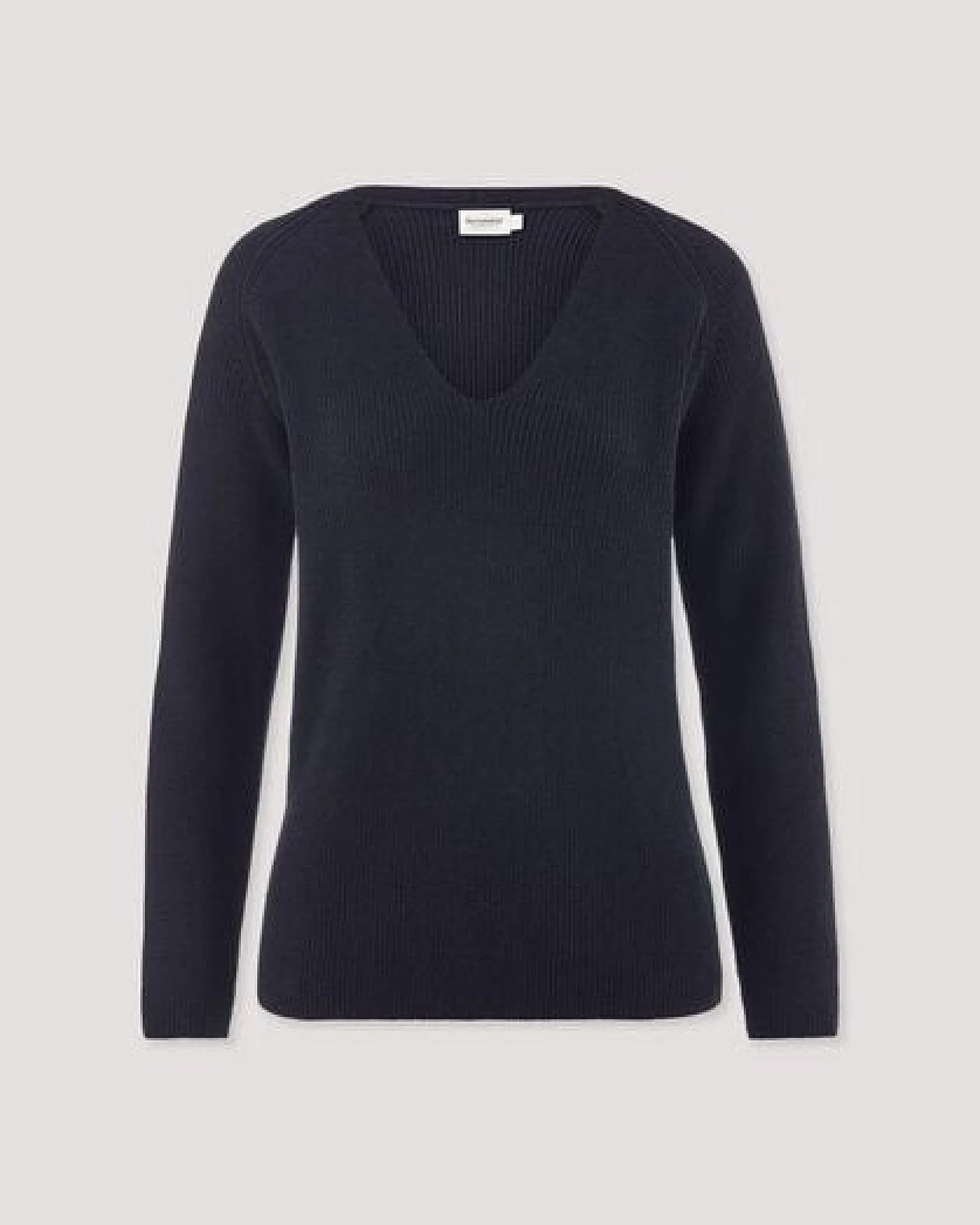 hessnatur Strick Pullover Regular aus reiner Bio-Baumwolle – Ansicht 4