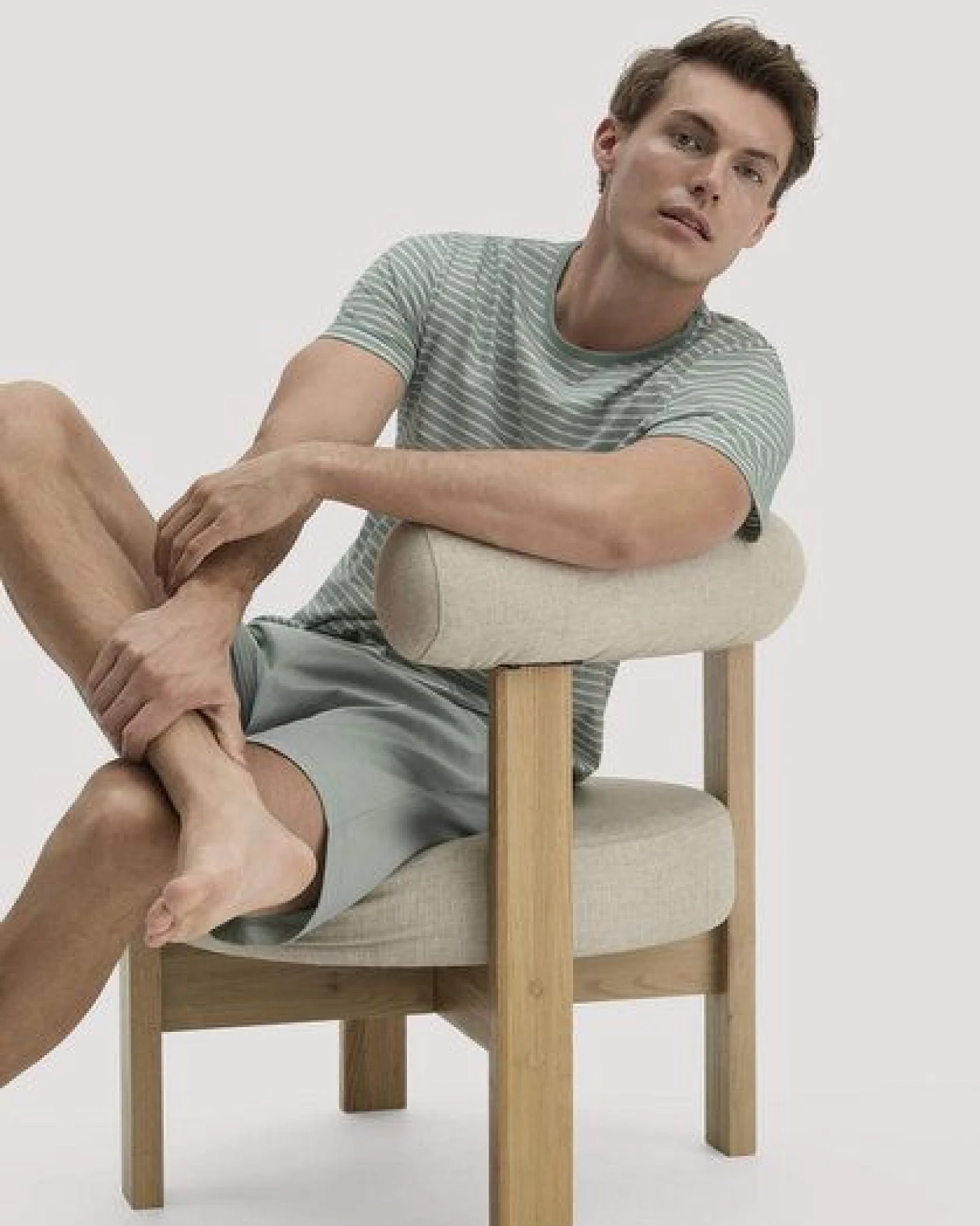 hessnatur Pyjama PURE COTTON aus reiner Bio-Baumwolle – Ansicht 2