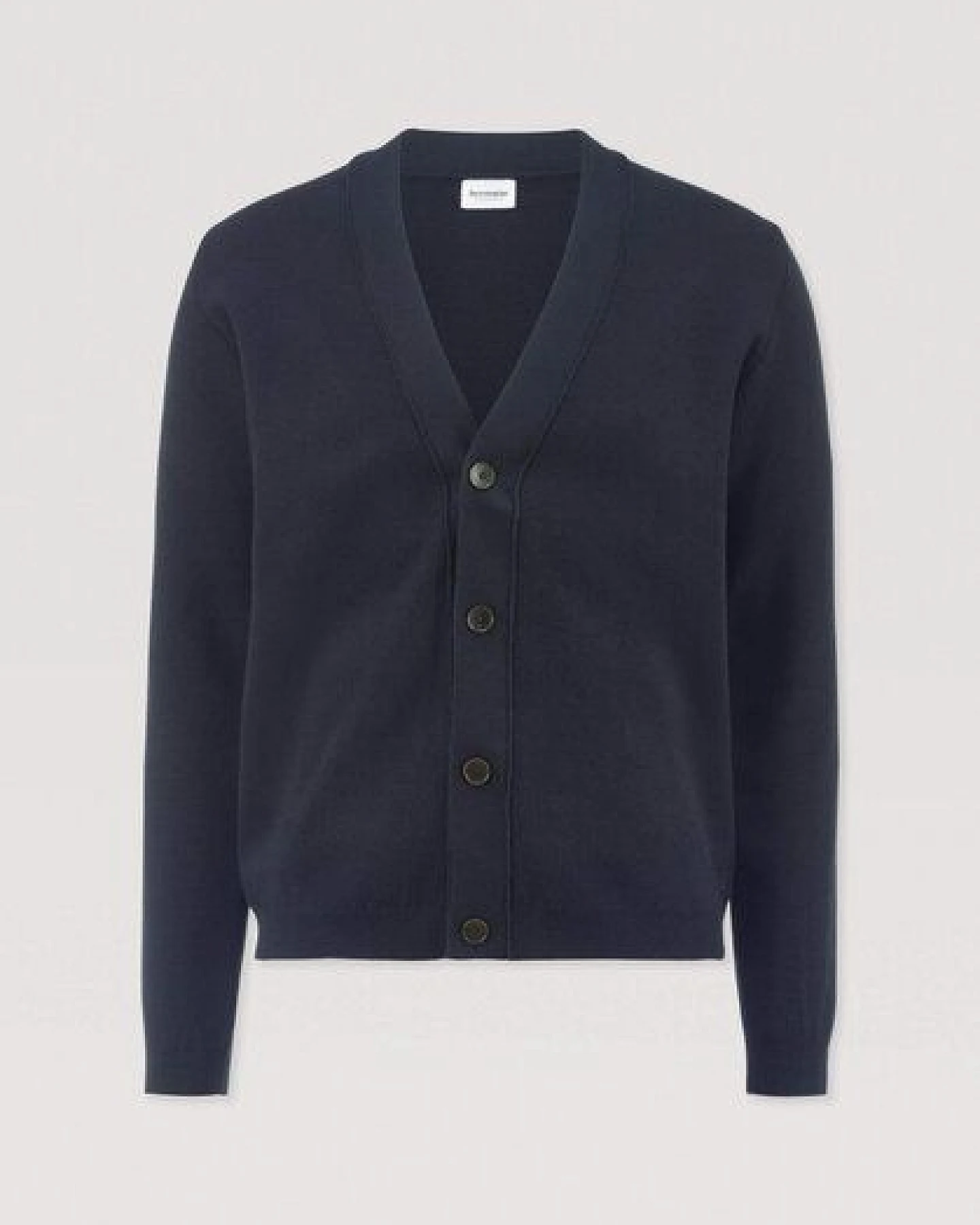 hessnatur Milano Strick-Cardigan Regular aus Bio-Merinowolle und Bio-Baumwolle – Ansicht 4