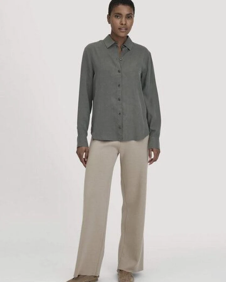 hessnatur Strick Hose Relaxed aus Bio-Merinowolle und Bio-Baumwolle