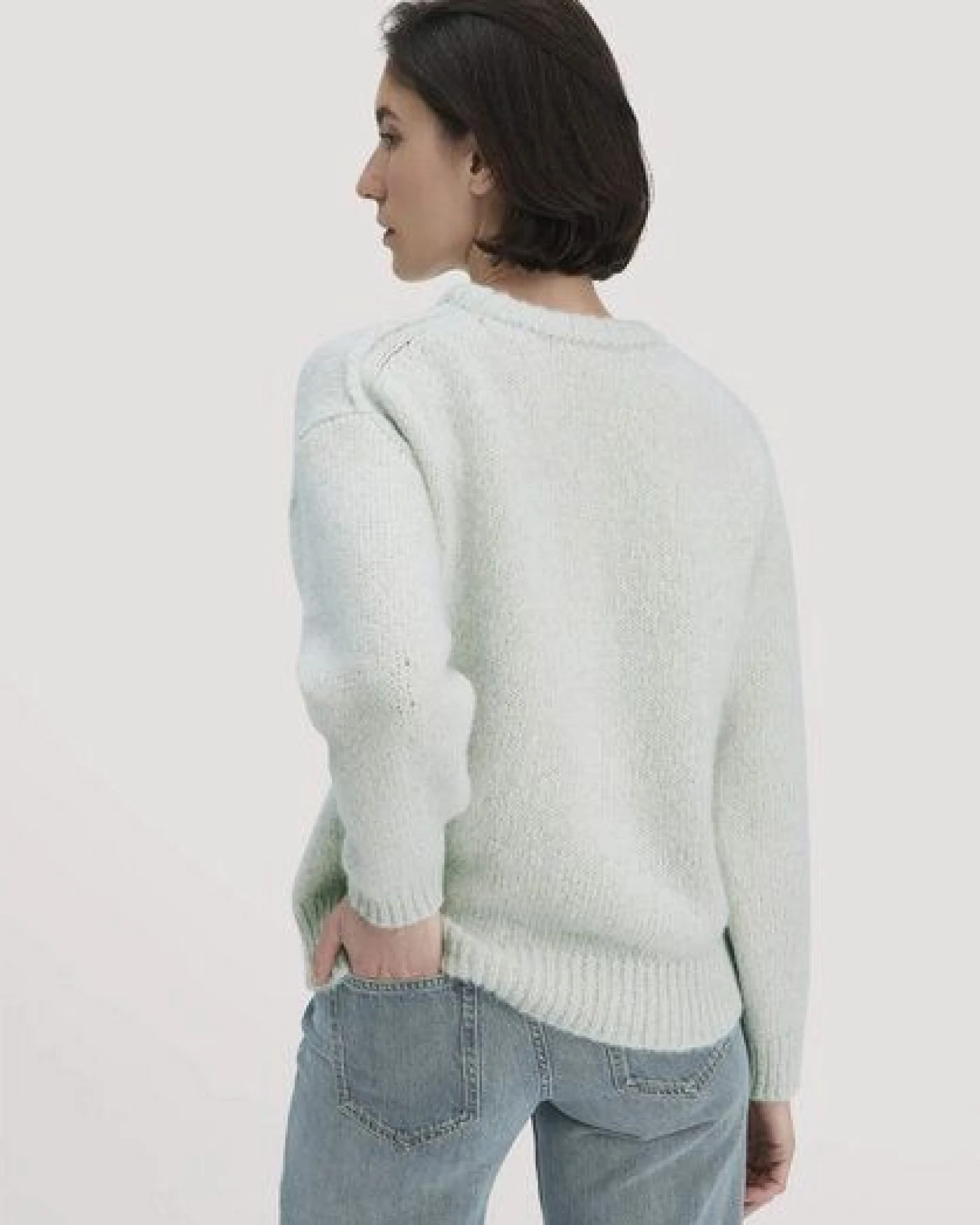 hessnatur Strick Pullover Relaxed aus Alpaka mit Bio-Baumwolle – Ansicht 2