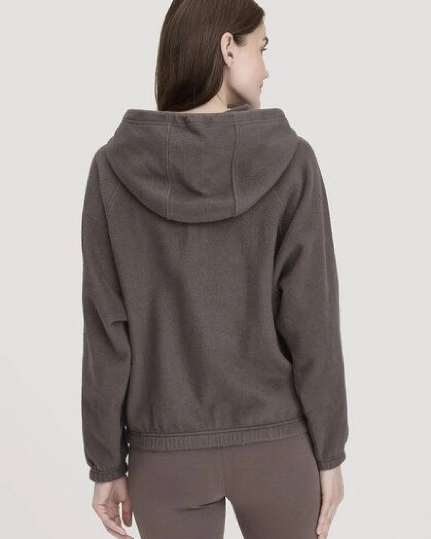 hessnatur Softfleece Jacke Oversize ACTIVE COMFORT aus reiner Bio-Baumwolle – Ansicht 2