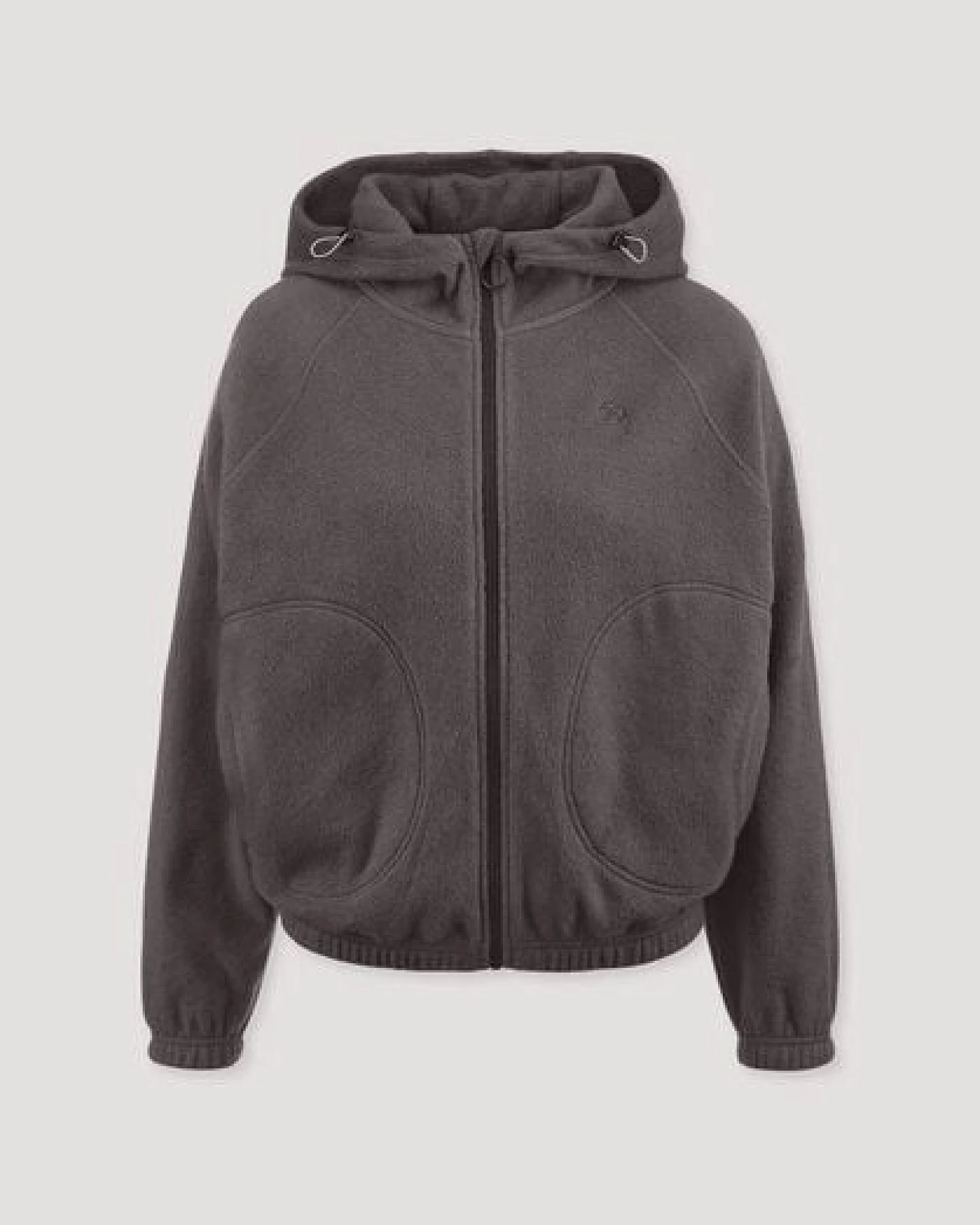 hessnatur Softfleece Jacke Oversize ACTIVE COMFORT aus reiner Bio-Baumwolle – Ansicht 4