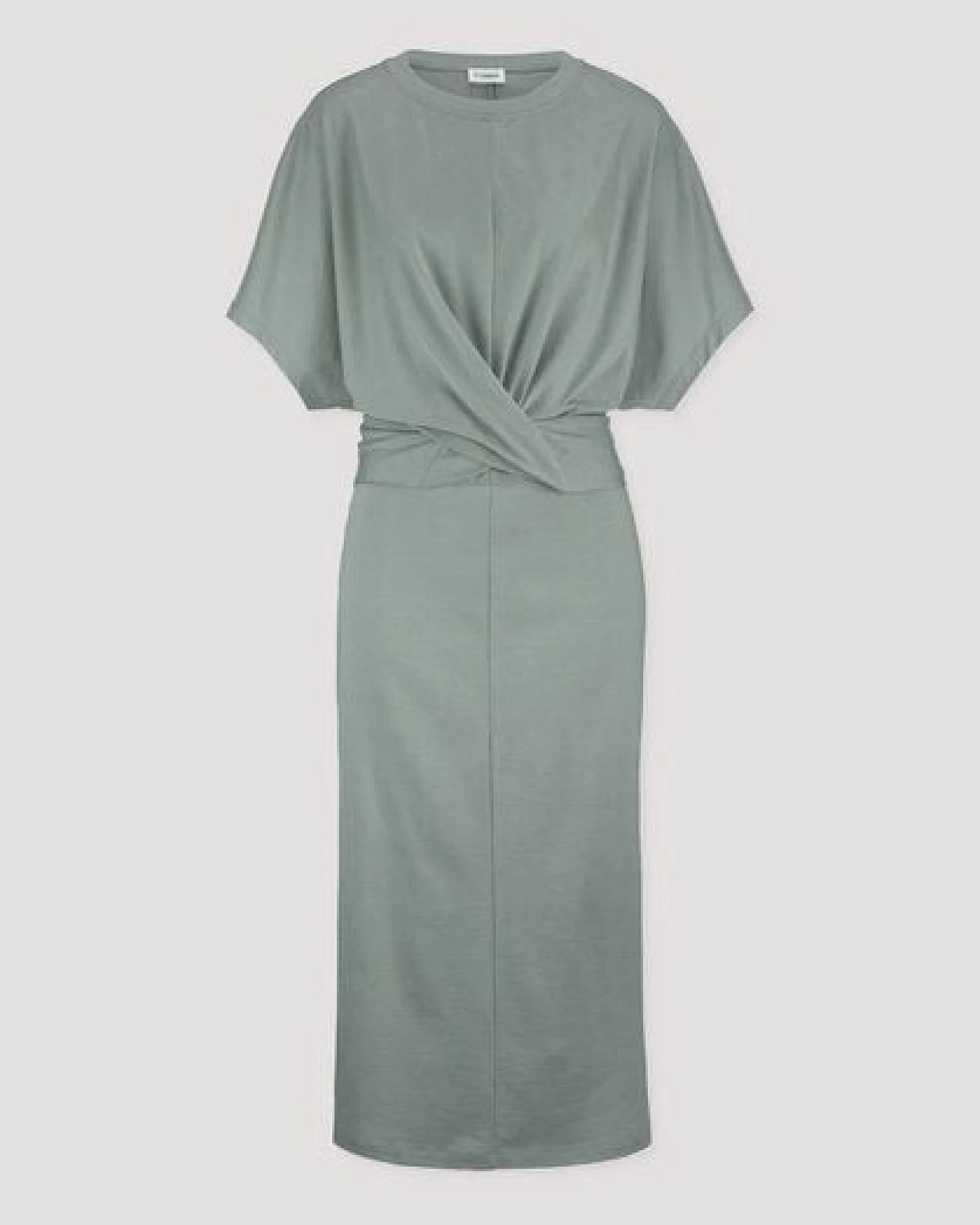 hessnatur Jersey Kleid Midi Oversize aus reiner Bio-Baumwolle – Ansicht 4