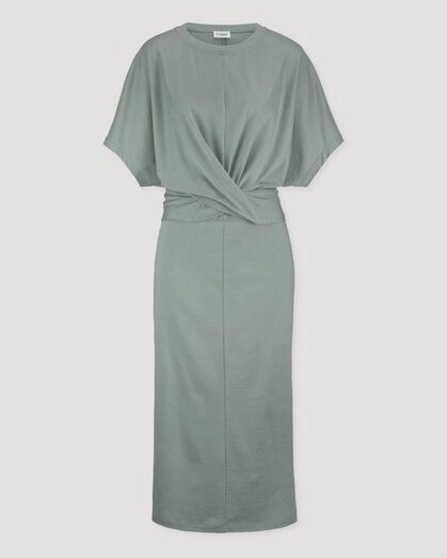 hessnatur Jersey Kleid Midi Oversize aus reiner Bio-Baumwolle – Ansicht 4