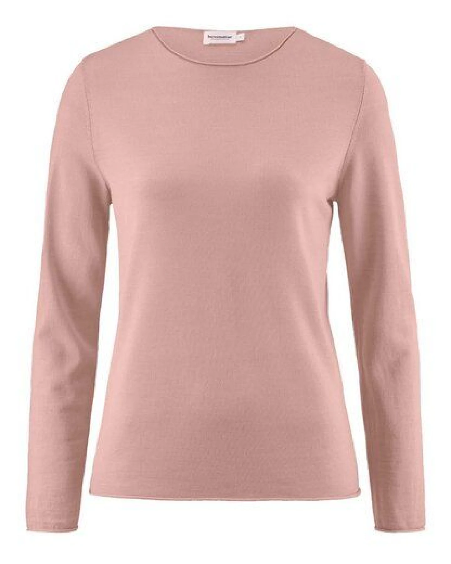 hessnatur Strick Pullover Regular aus reiner Bio-Merinowolle – Ansicht 3