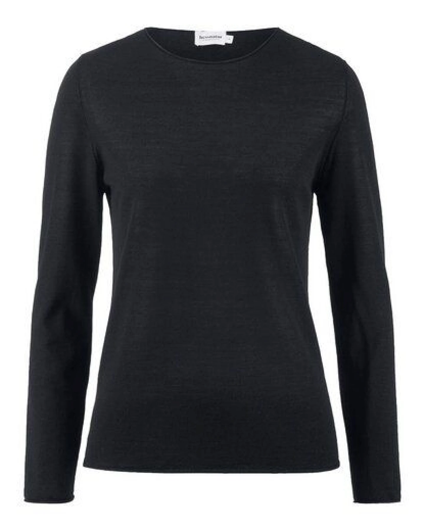 hessnatur Strick Pullover Regular aus reiner Bio-Merinowolle – Ansicht 3