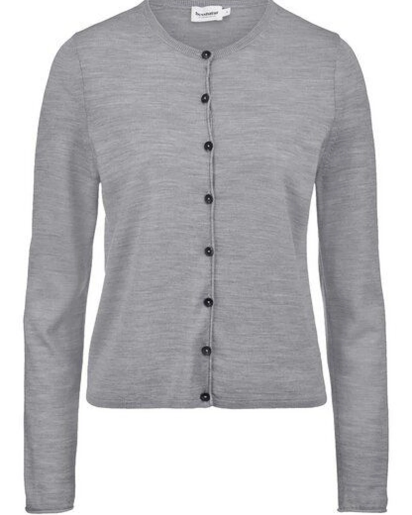 hessnatur Strick Jacke Regular aus reiner Bio-Merinowolle – Ansicht 3