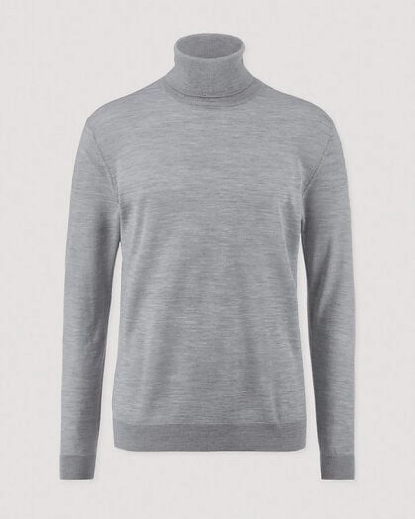 hessnatur Strick Rollkragen Pullover Regular aus reiner Bio-Merinowolle – Ansicht 4