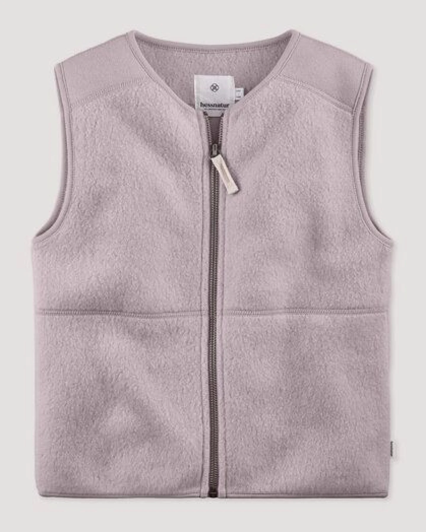 hessnatur Fleece Weste aus reiner Bio-Baumwolle – Ansicht 2