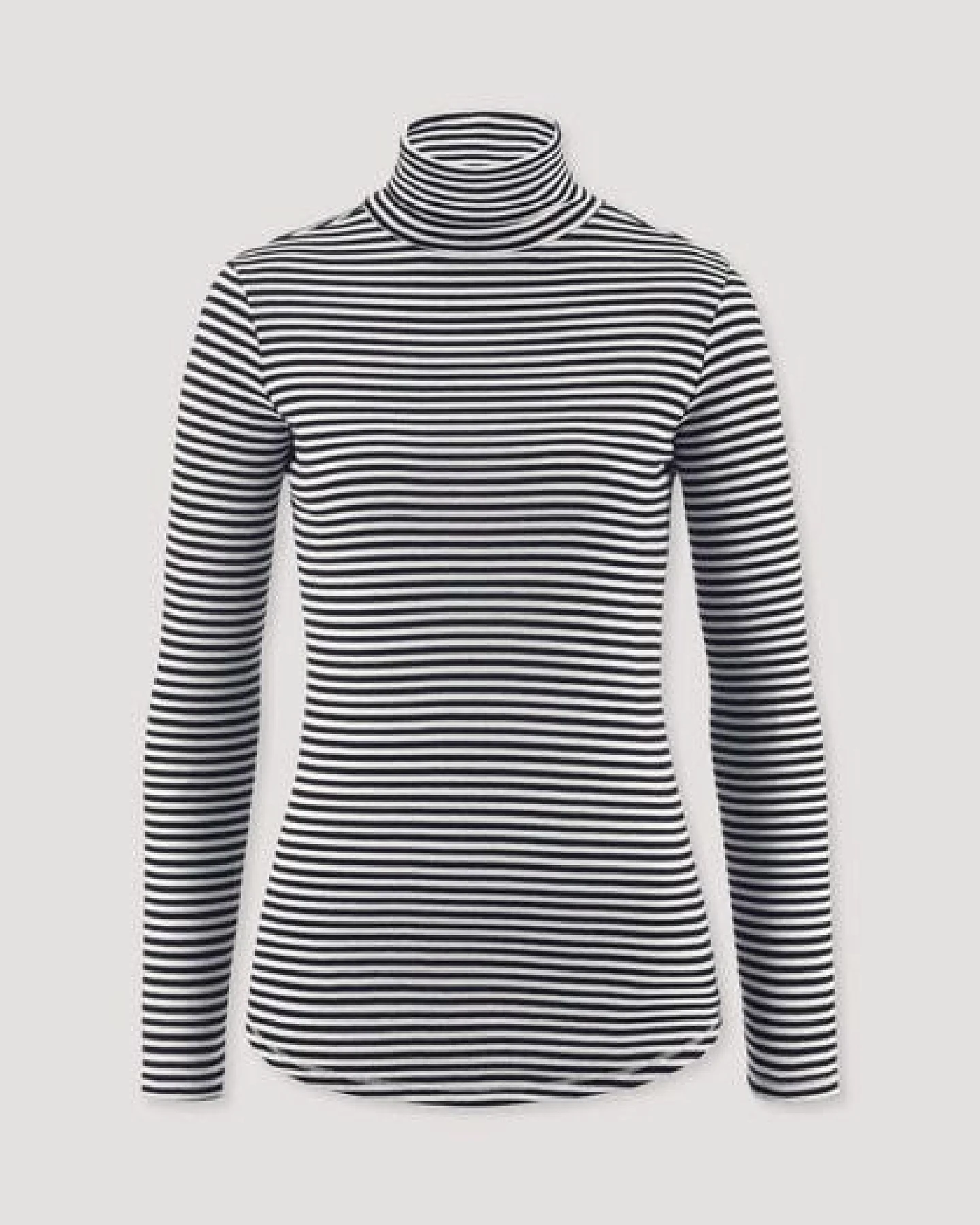 hessnatur Streifen Softrib Longsleeve Fitted aus Bio-Baumwolle und Modal – Ansicht 4