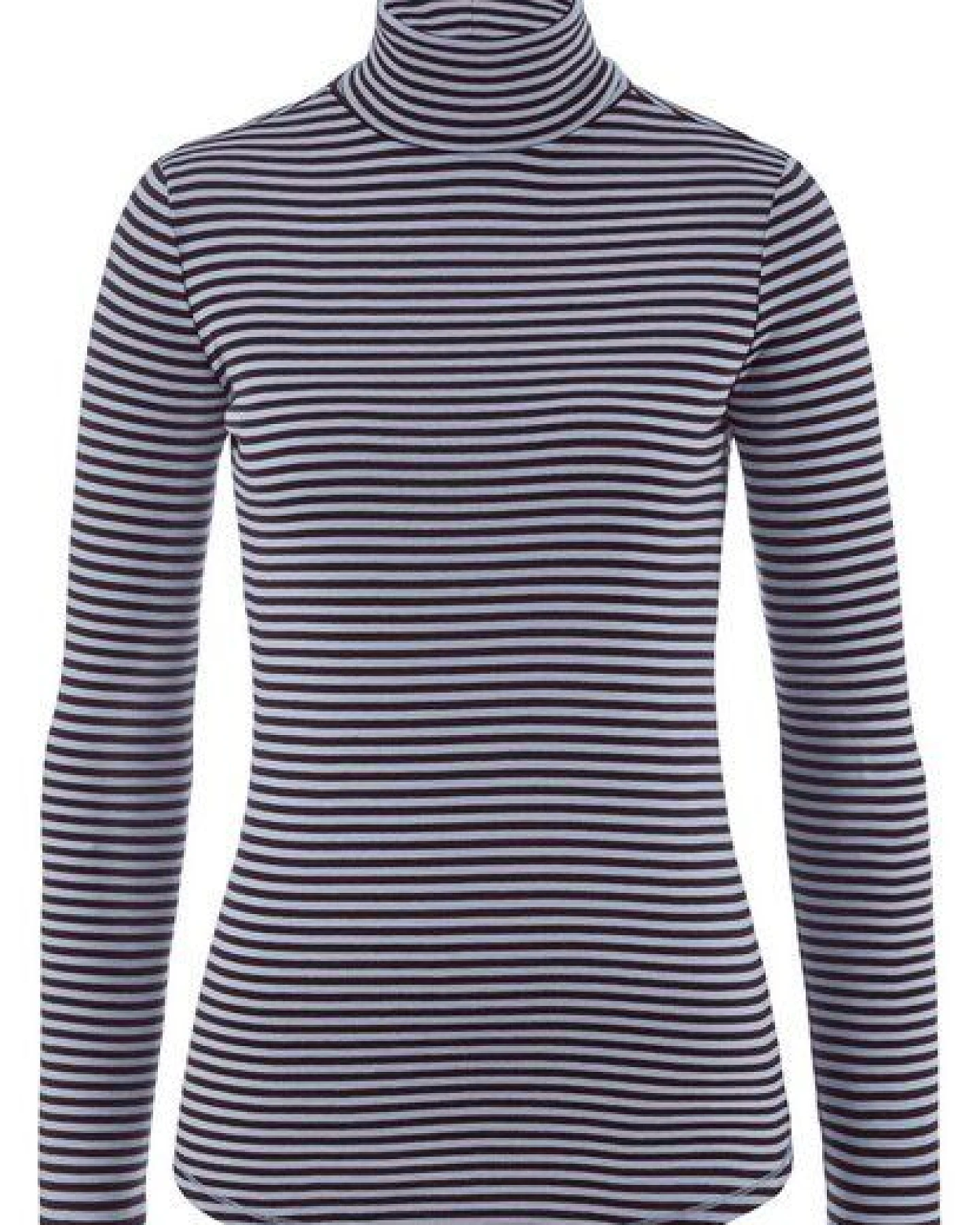 hessnatur Streifen Softrib Longsleeve Fitted aus Bio-Baumwolle und Modal – Ansicht 3
