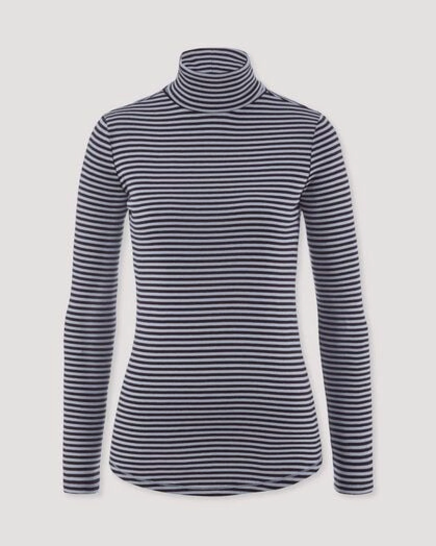 hessnatur Streifen Softrib Longsleeve Fitted aus Bio-Baumwolle und Modal – Ansicht 4