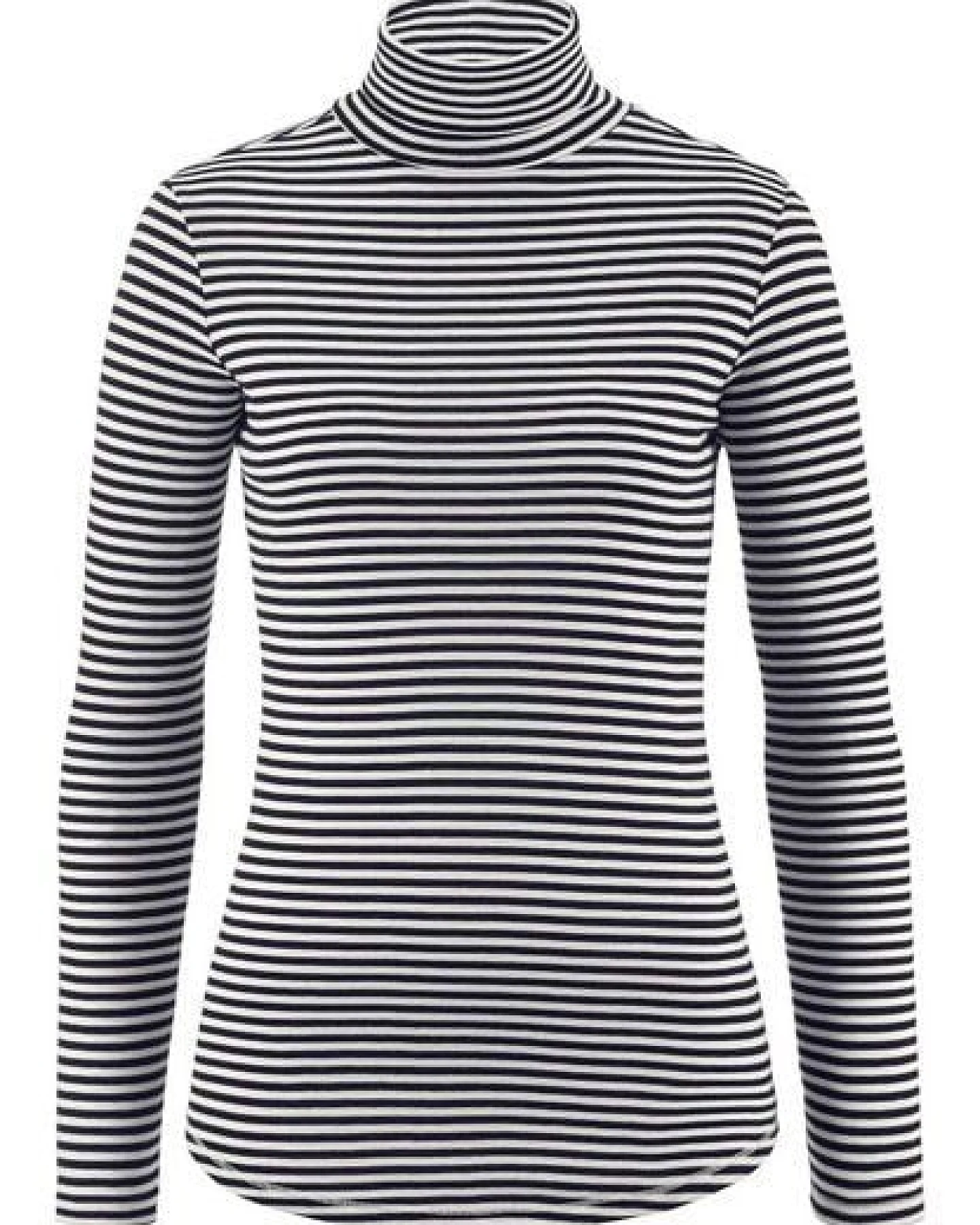 hessnatur Streifen Softrib Longsleeve Fitted aus Bio-Baumwolle und Modal – Ansicht 3