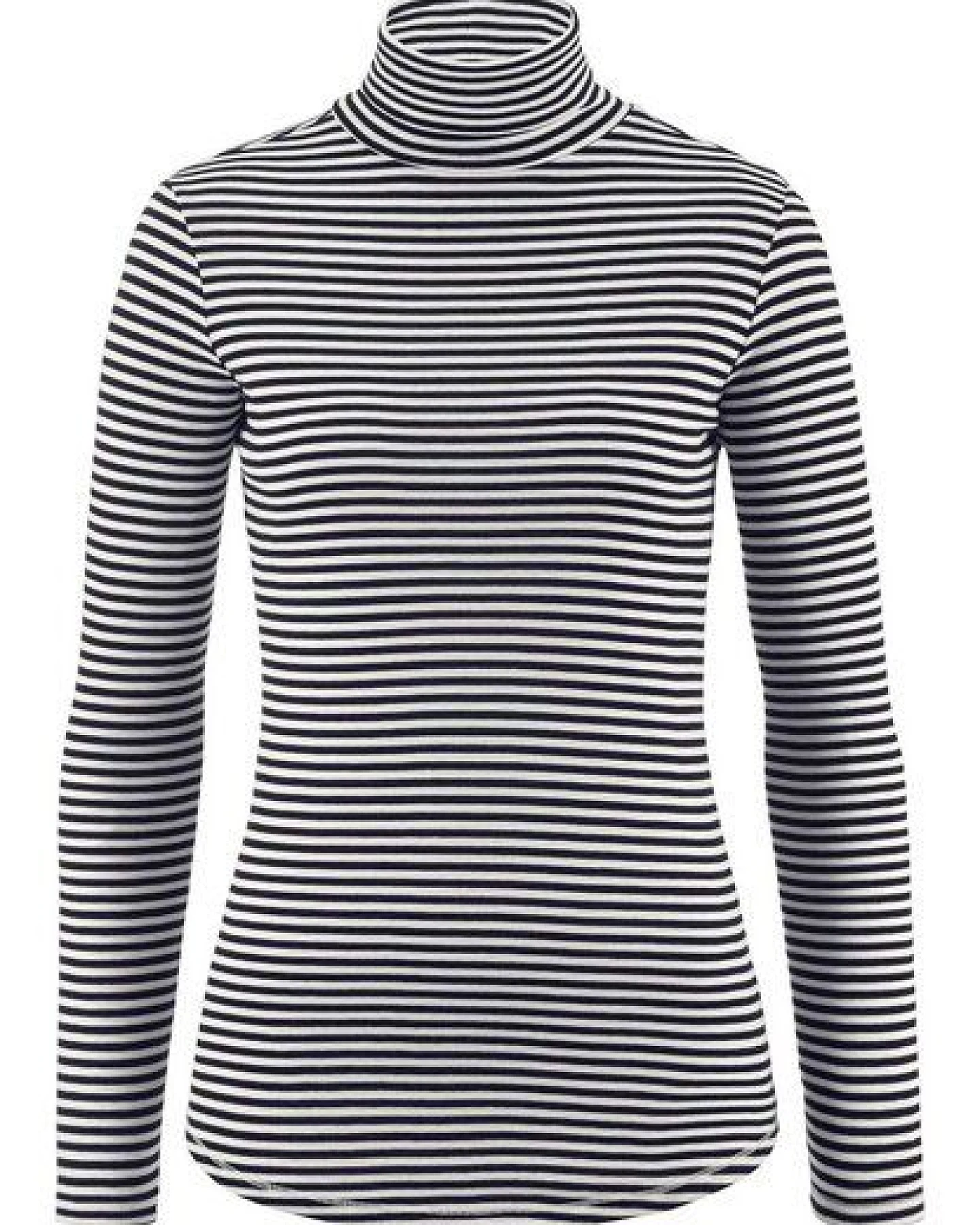 hessnatur Streifen Softrib Longsleeve Fitted aus Bio-Baumwolle und Modal – Ansicht 3