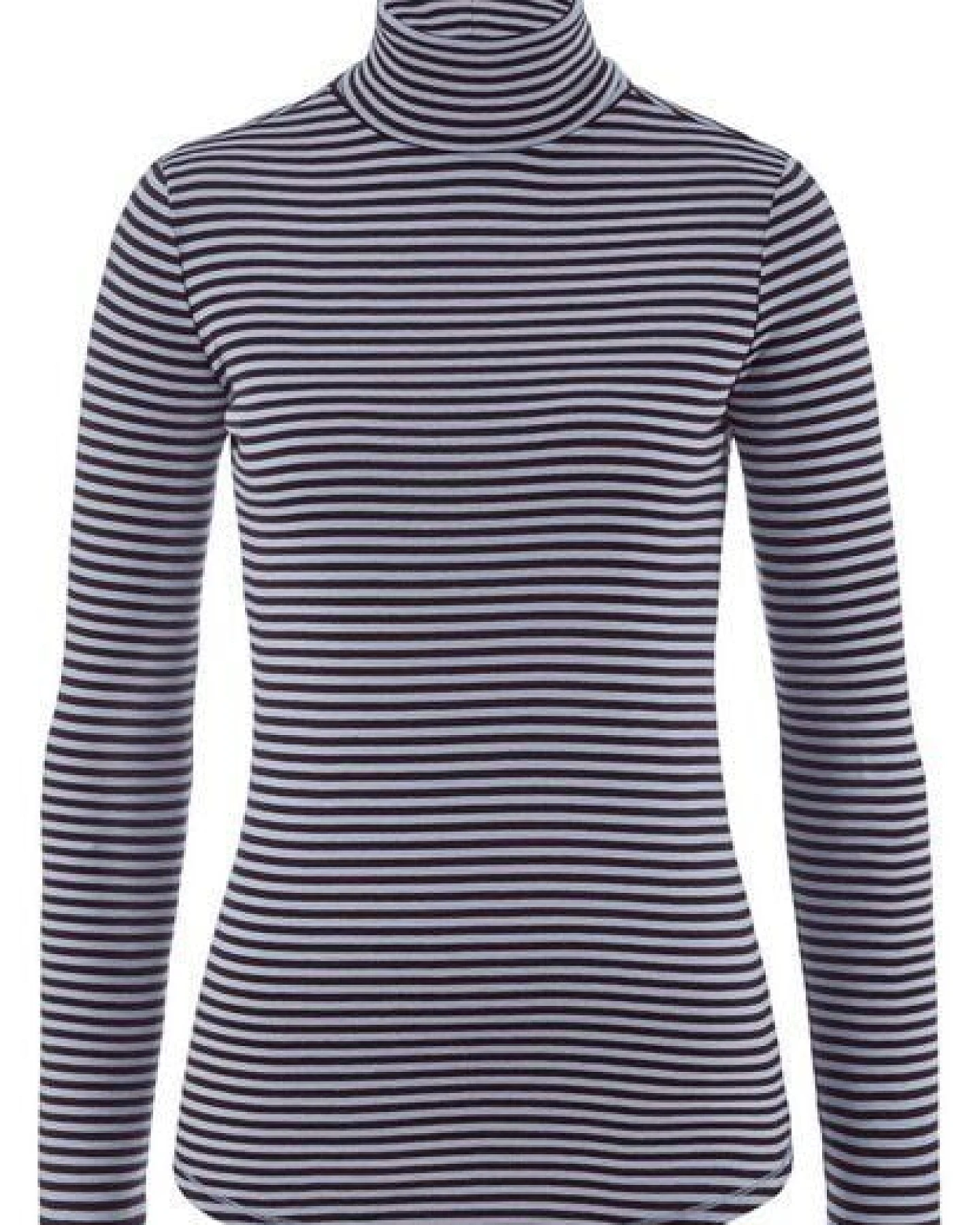 hessnatur Streifen Softrib Longsleeve Fitted aus Bio-Baumwolle und Modal – Ansicht 3