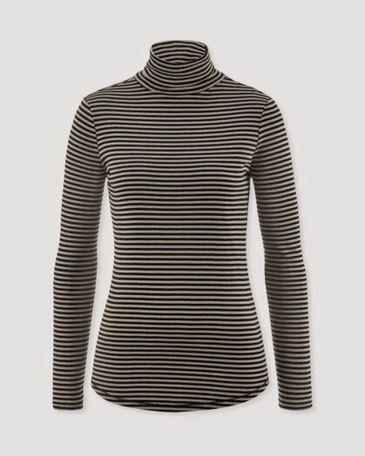 hessnatur Streifen Softrib Longsleeve Fitted aus Bio-Baumwolle und Modal – Ansicht 4
