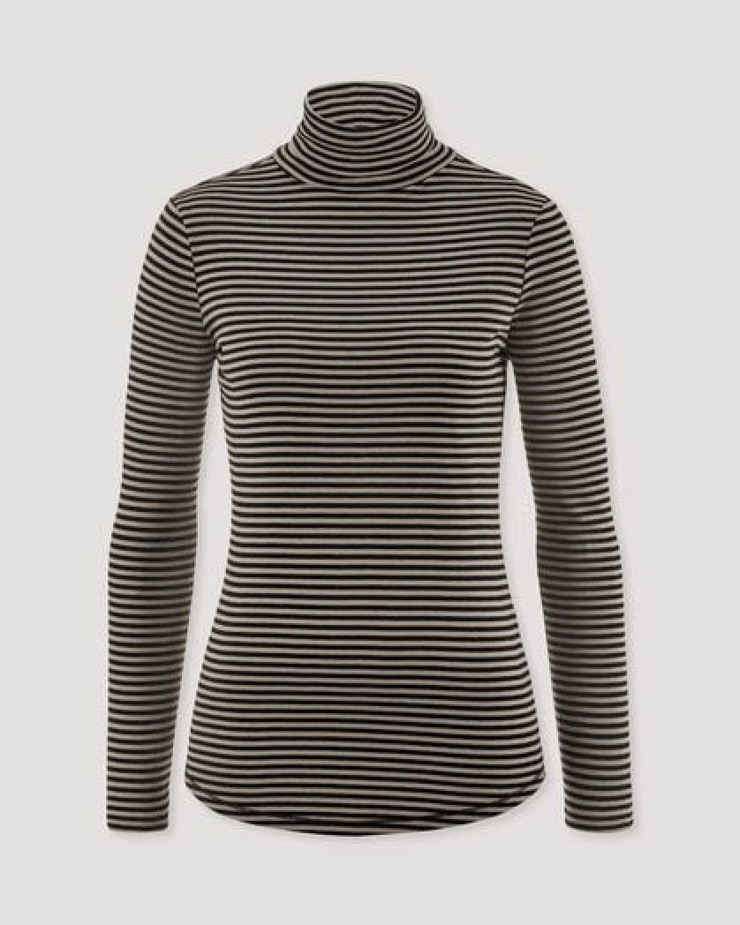 hessnatur Streifen Softrib Longsleeve Fitted aus Bio-Baumwolle und Modal – Ansicht 4