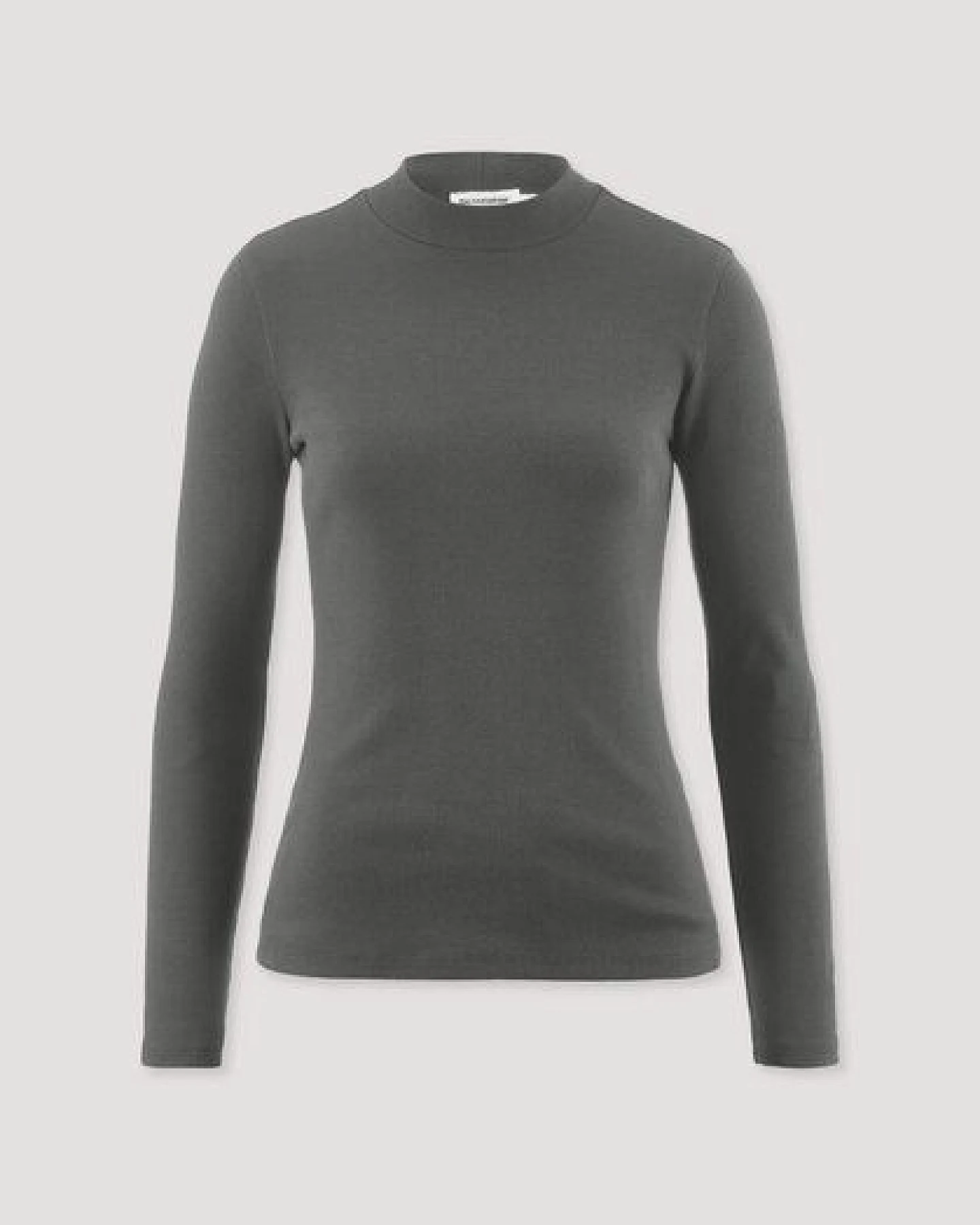 hessnatur Rib Longsleeve Slim aus Bio-Baumwolle – Ansicht 4
