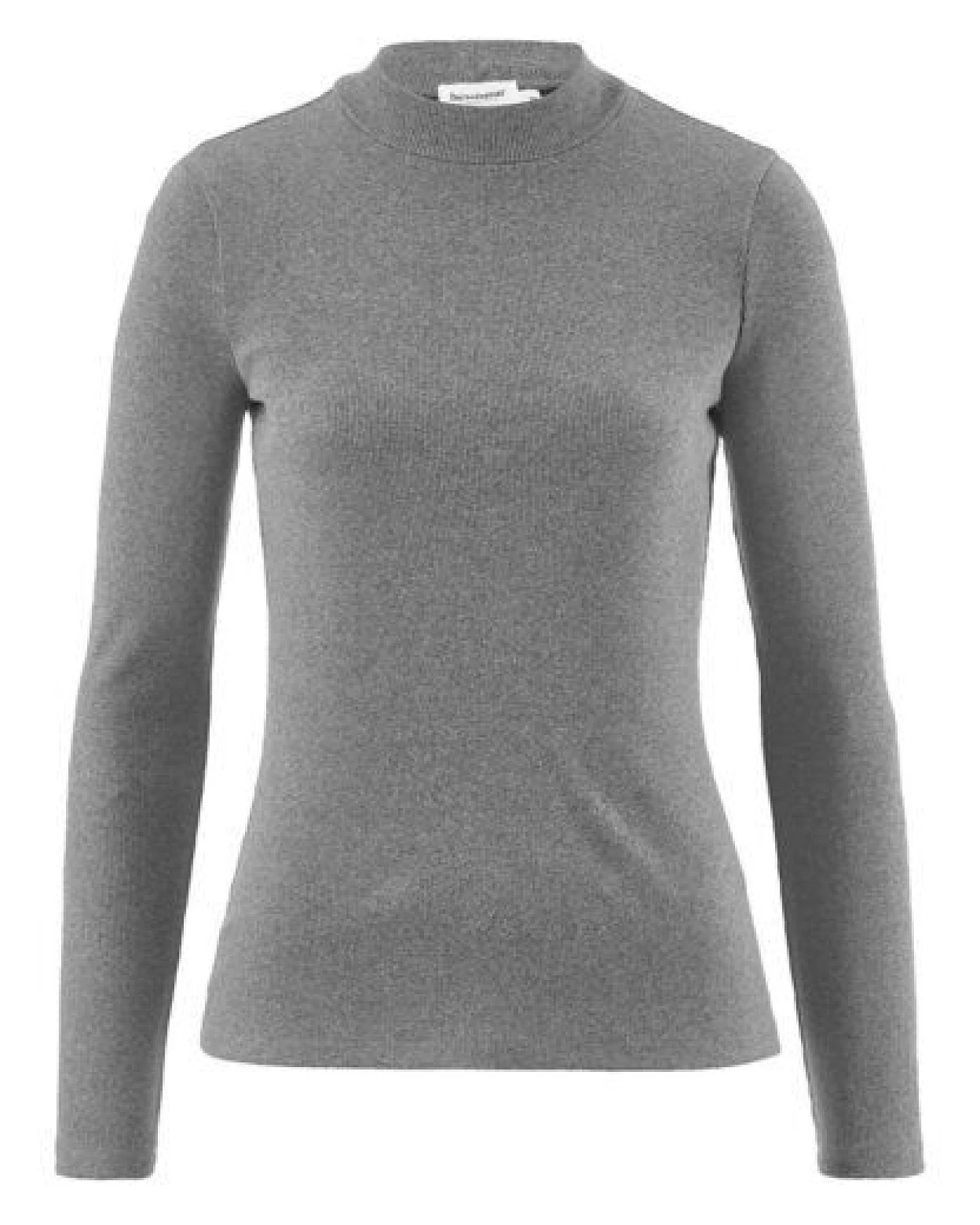 hessnatur Rib Longsleeve Slim aus Bio-Baumwolle – Ansicht 3