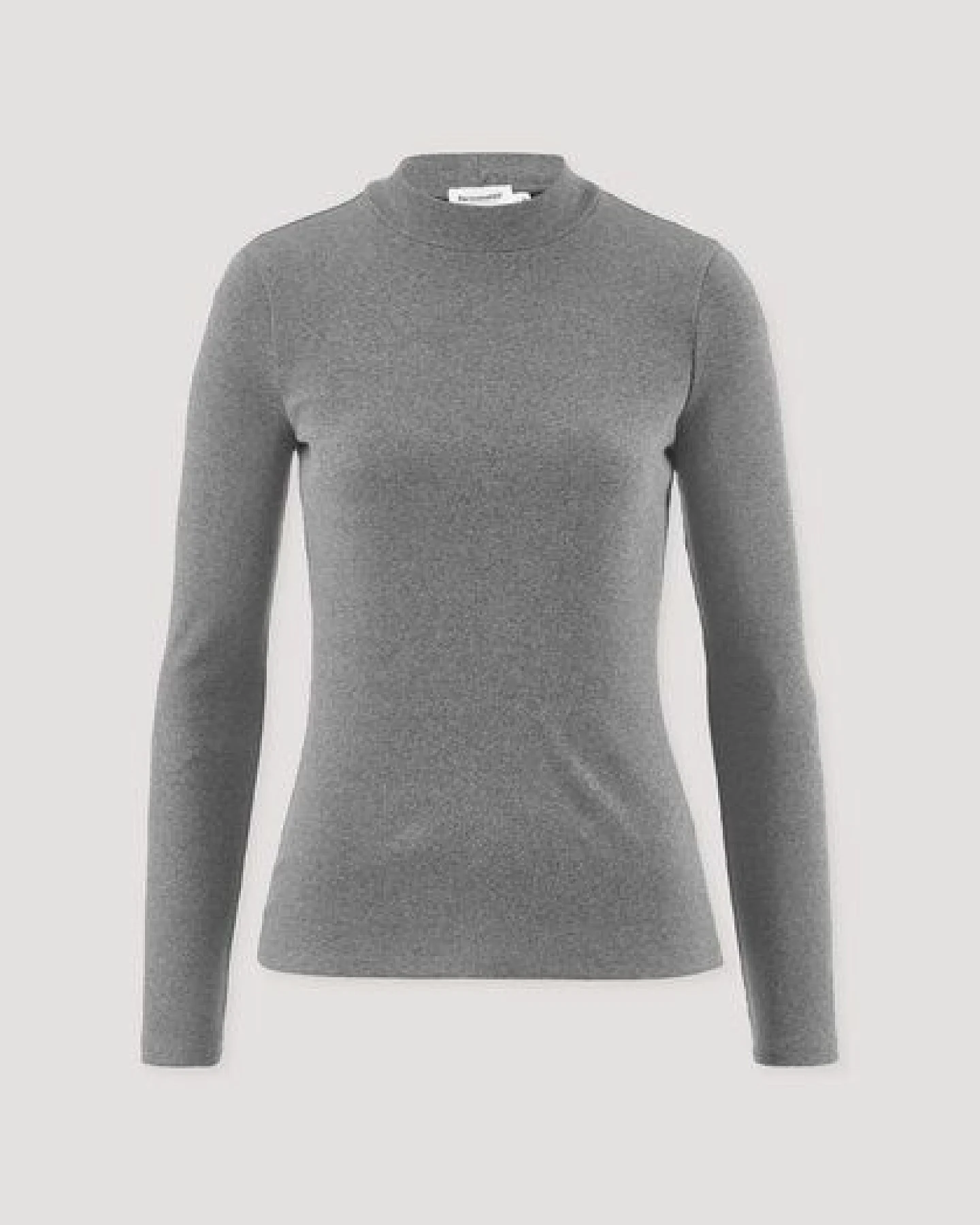hessnatur Rib Longsleeve Slim aus Bio-Baumwolle – Ansicht 4