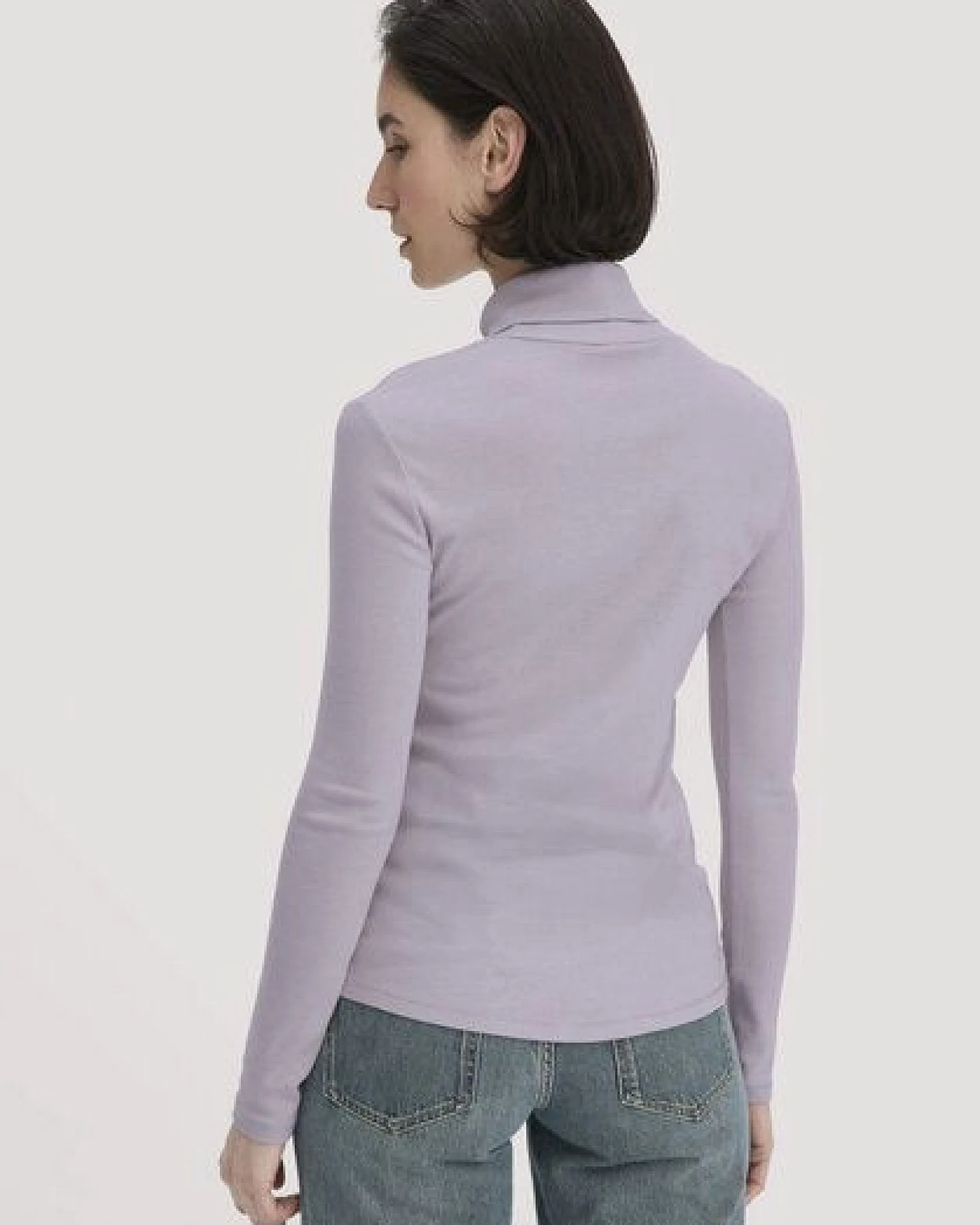 hessnatur Softrib Longsleeve Fitted aus Bio-Baumwolle und TENCEL Modal – Ansicht 2