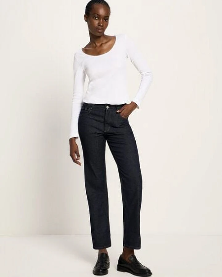 LANIUS Jeans mit Aufschlag (GOTS) aus Bio-Baumwolle