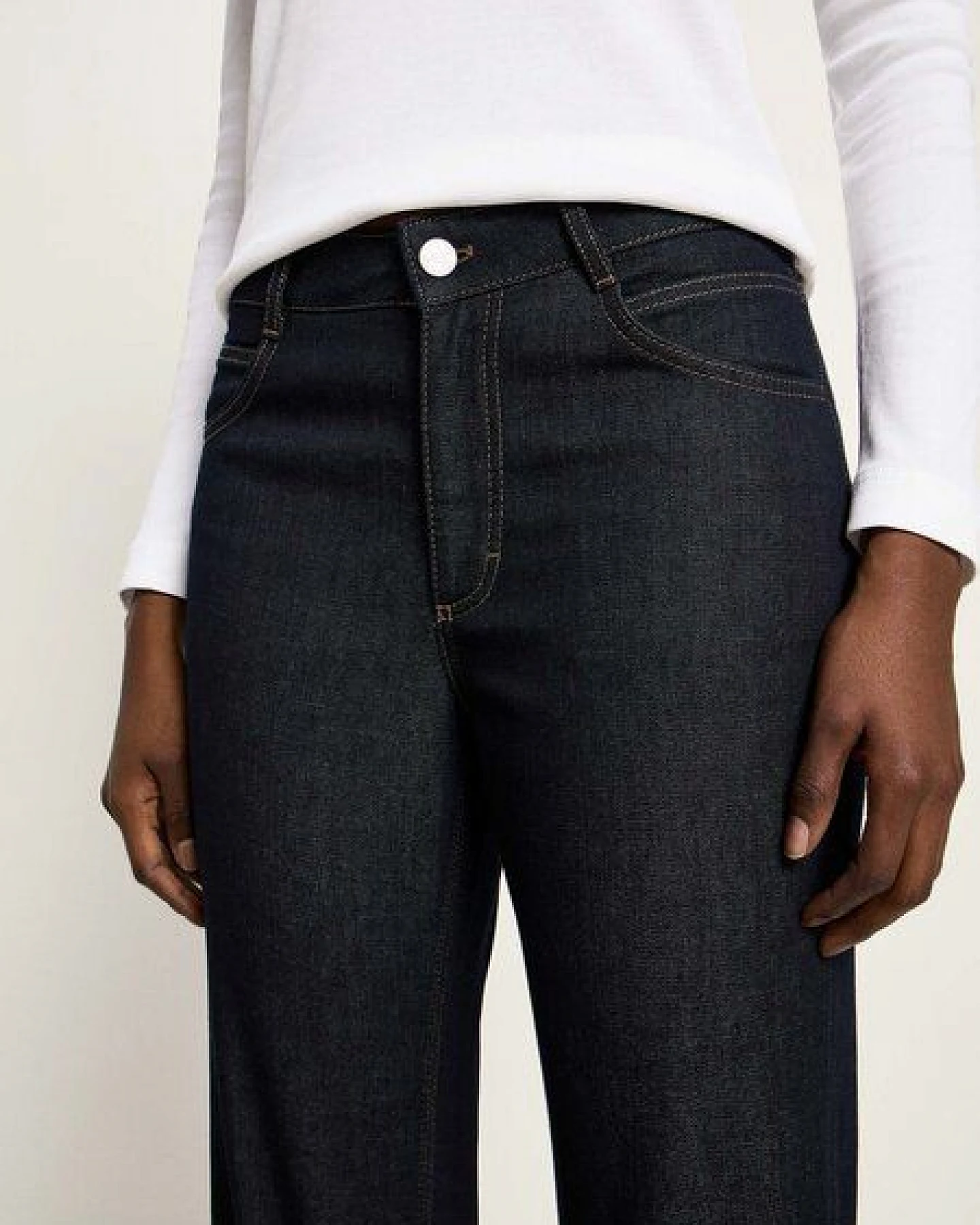 LANIUS Jeans mit Aufschlag (GOTS) aus Bio-Baumwolle – Ansicht 4