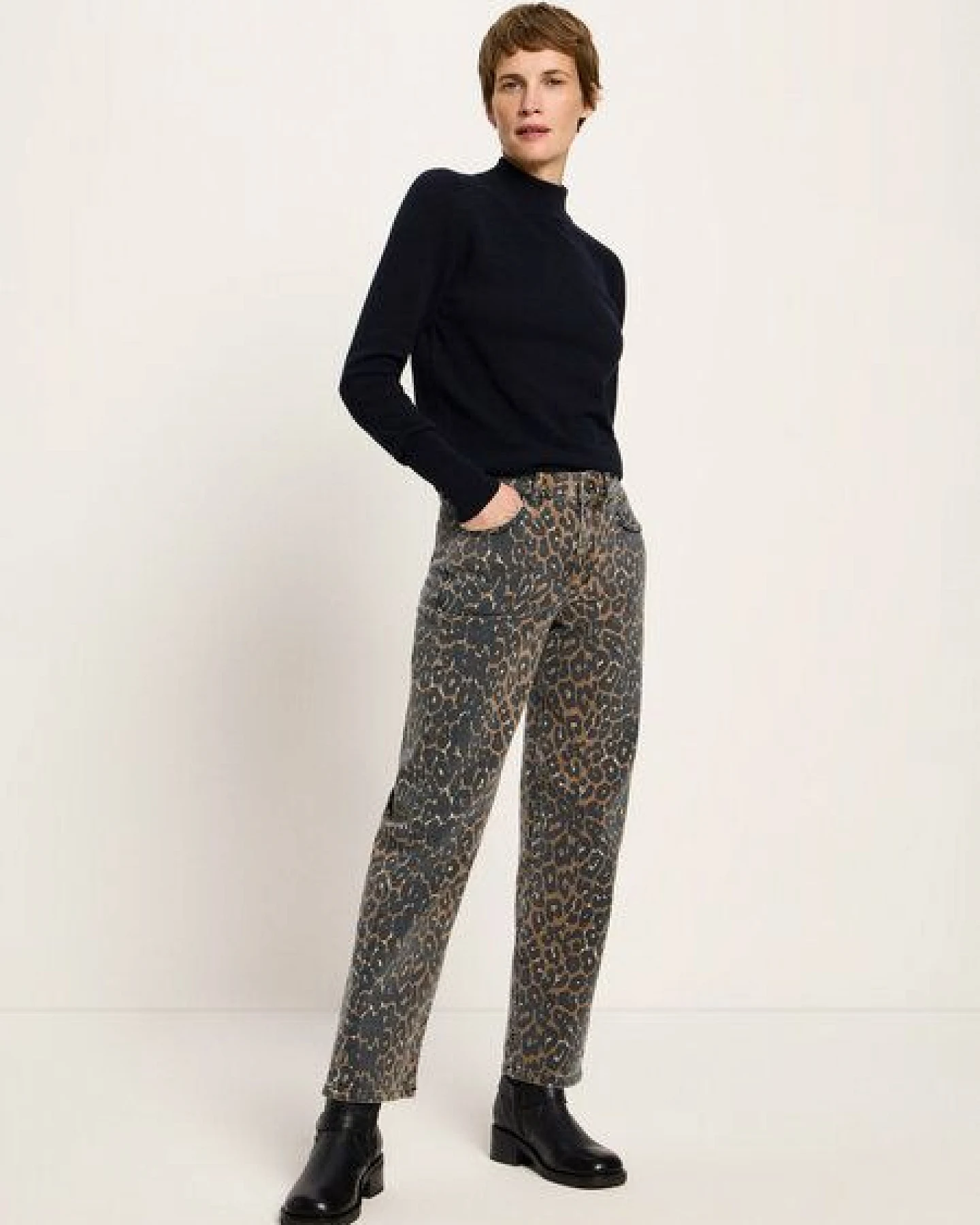 LANIUS Relaxed Jeans (GOTS) aus Bio-Baumwolle – Ansicht 3