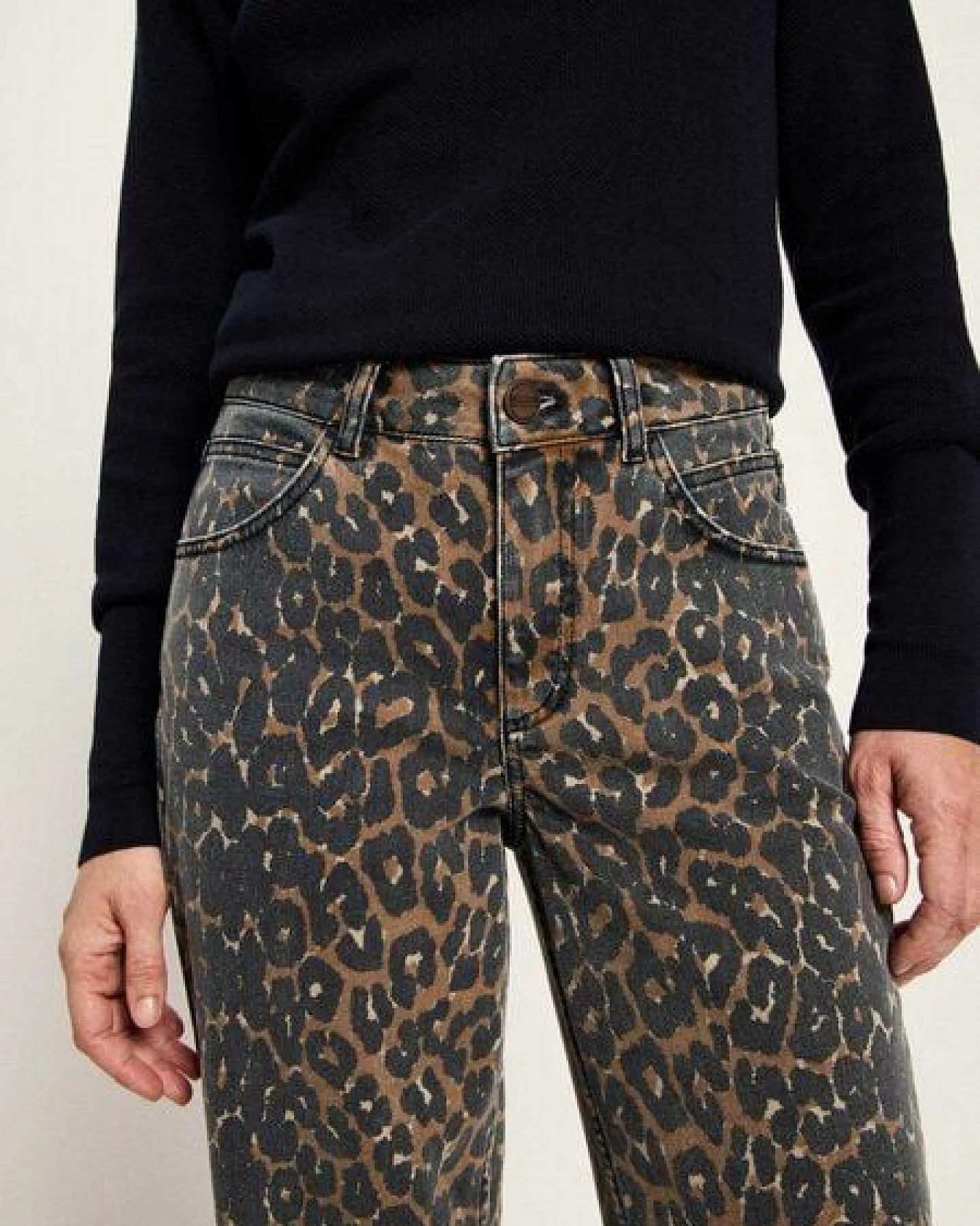 LANIUS Relaxed Jeans (GOTS) aus Bio-Baumwolle – Ansicht 4