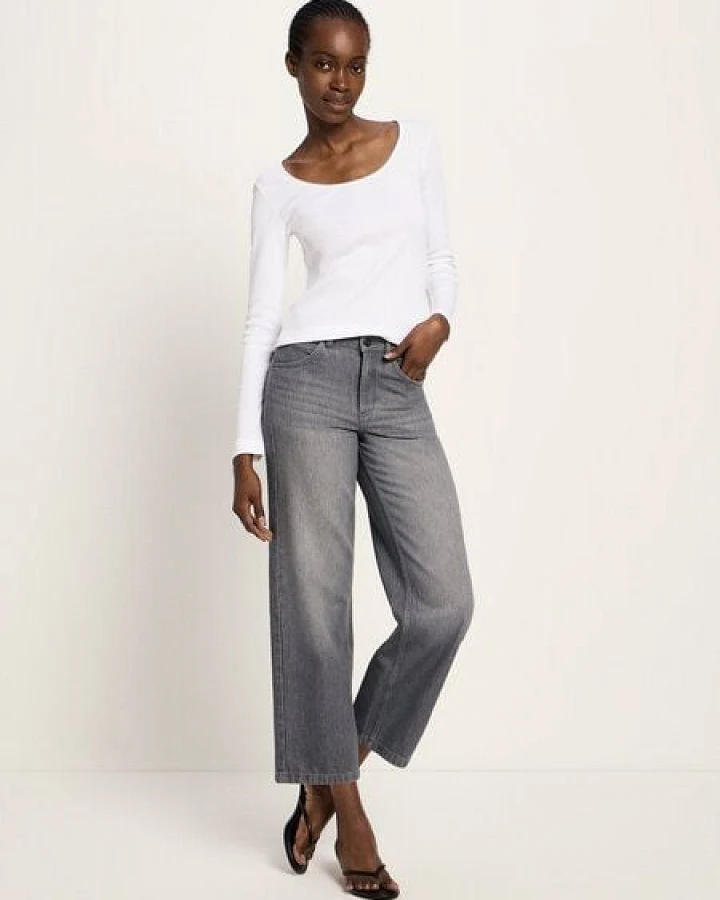 LANIUS Relaxed Jeans (GOTS) aus Bio-Baumwolle