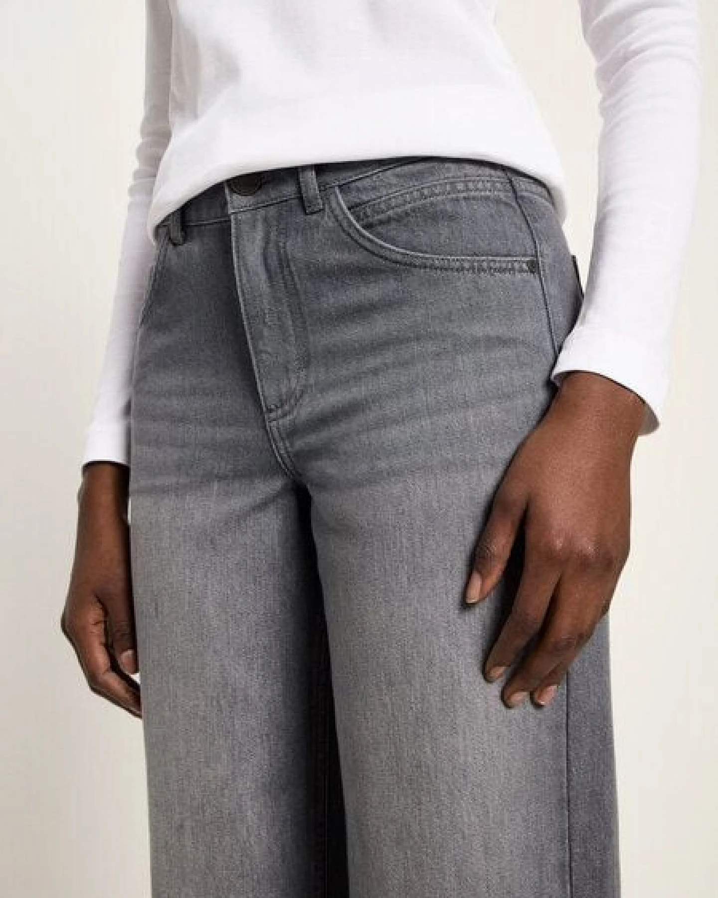 LANIUS Relaxed Jeans (GOTS) aus Bio-Baumwolle – Ansicht 4