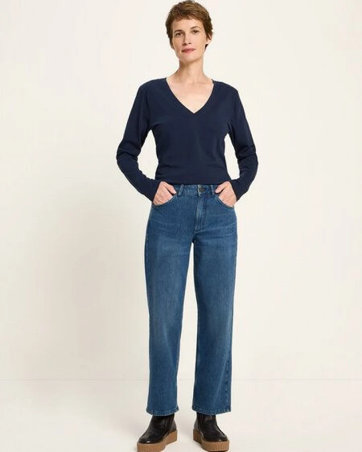 LANIUS Relaxed Jeans (GOTS) aus Bio-Baumwolle