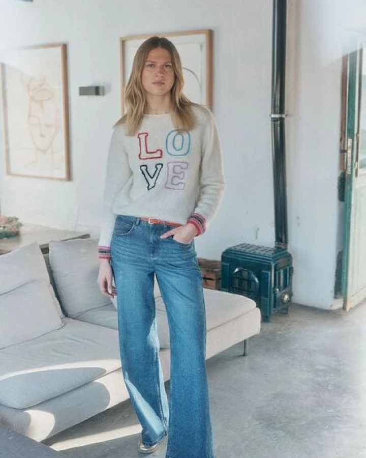 LANIUS Marlenejeans (GOTS) aus Bio-Baumwolle
